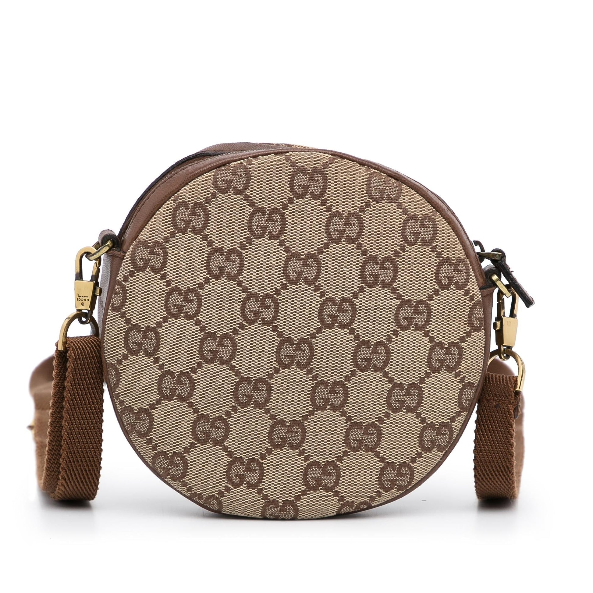 Gucci Monogram Canvas Crossbody