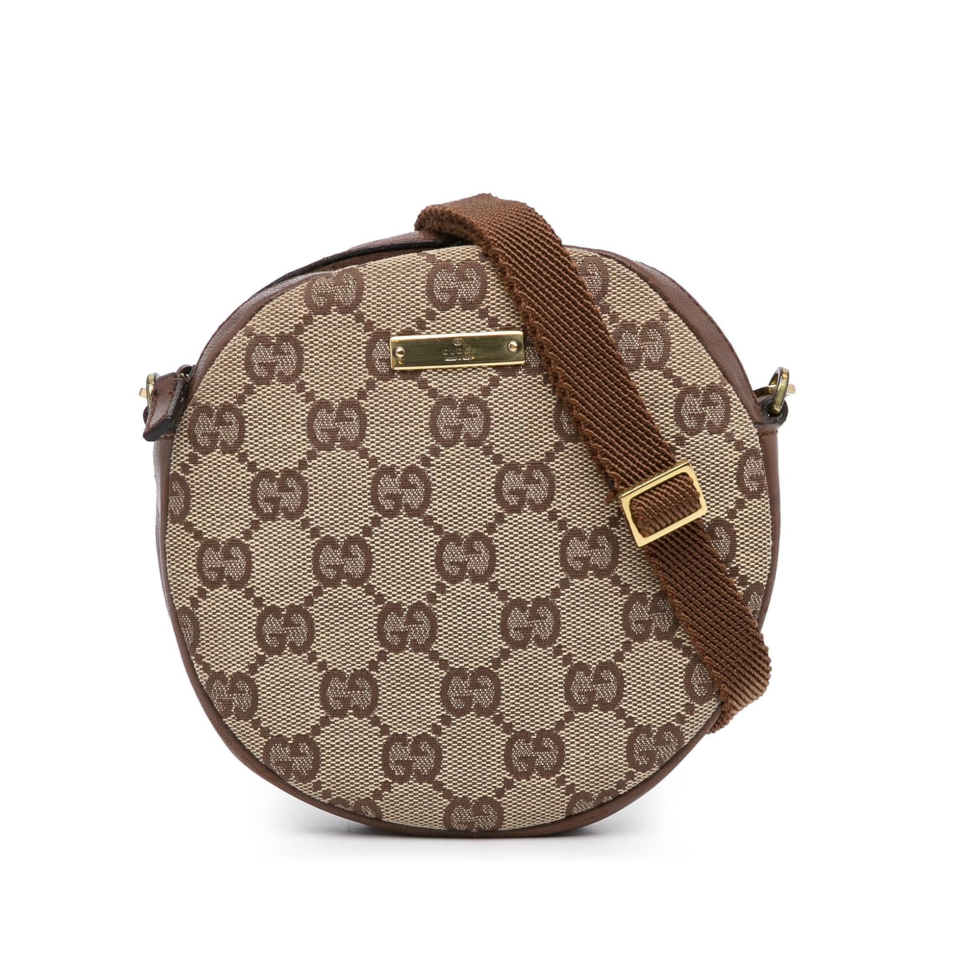 Gucci Monogram Canvas Crossbody