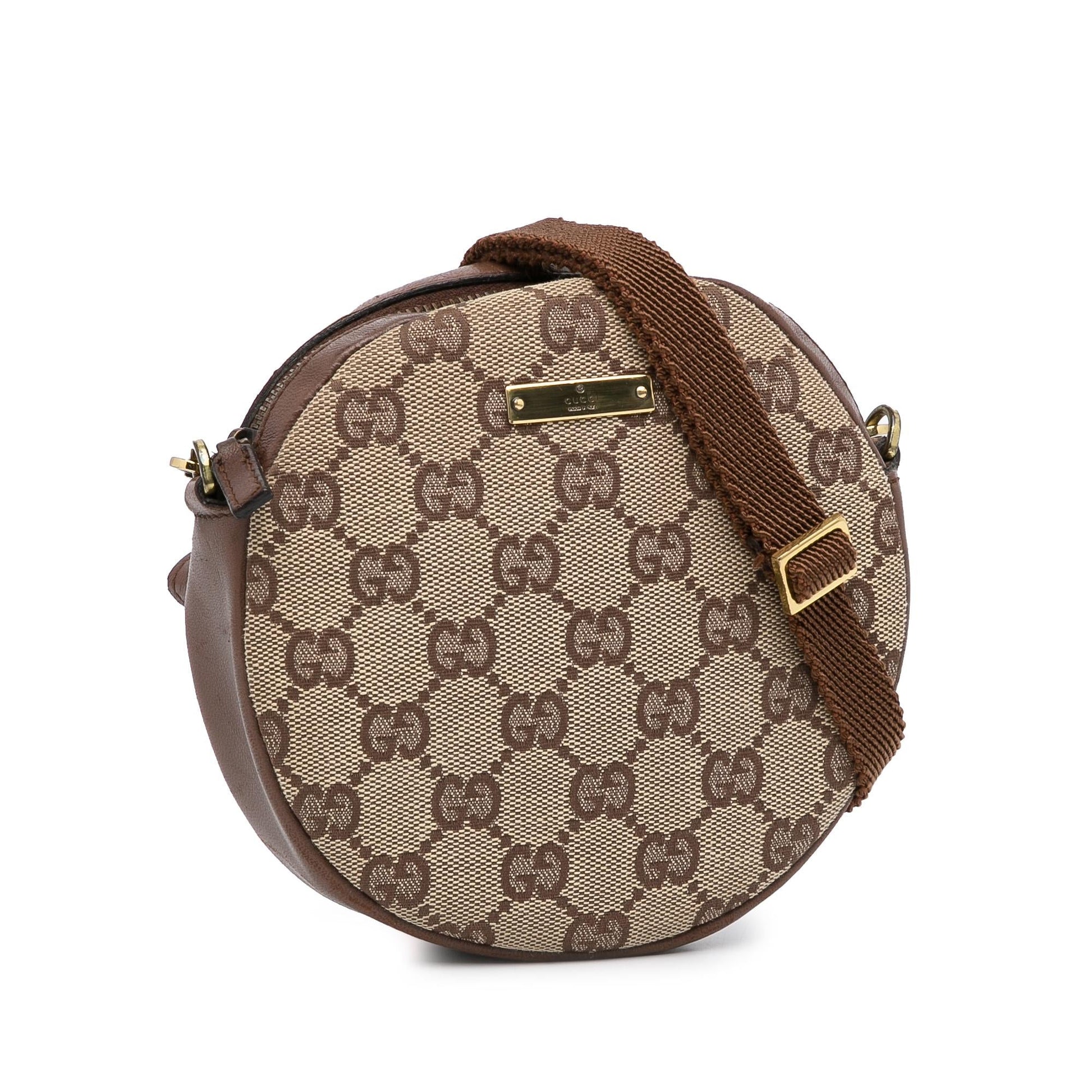Gucci Monogram Canvas Crossbody