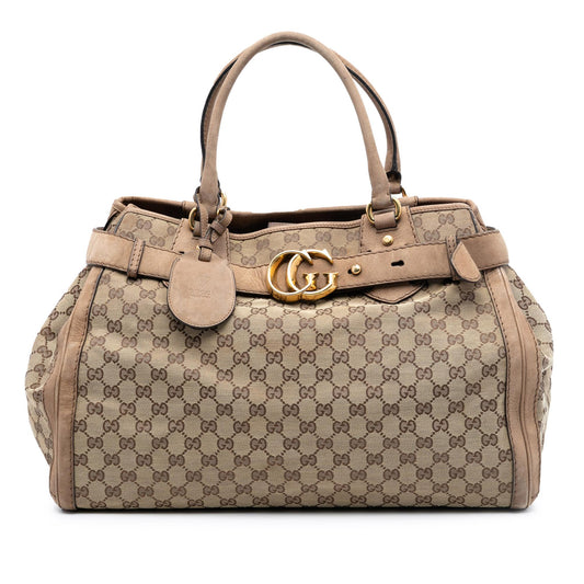 Gucci GG Canvas Running Tote