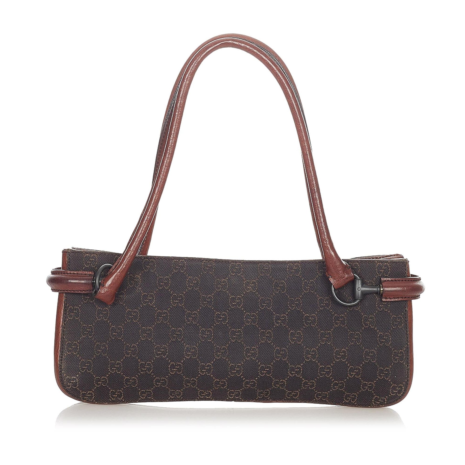 Gucci GG Canvas Shoulder Bag (SHG-21647)
