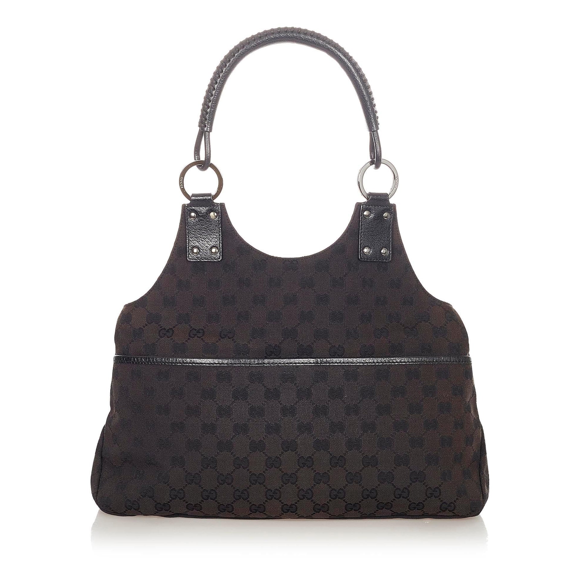 Gucci Canvas Shoulder Bag Style 28