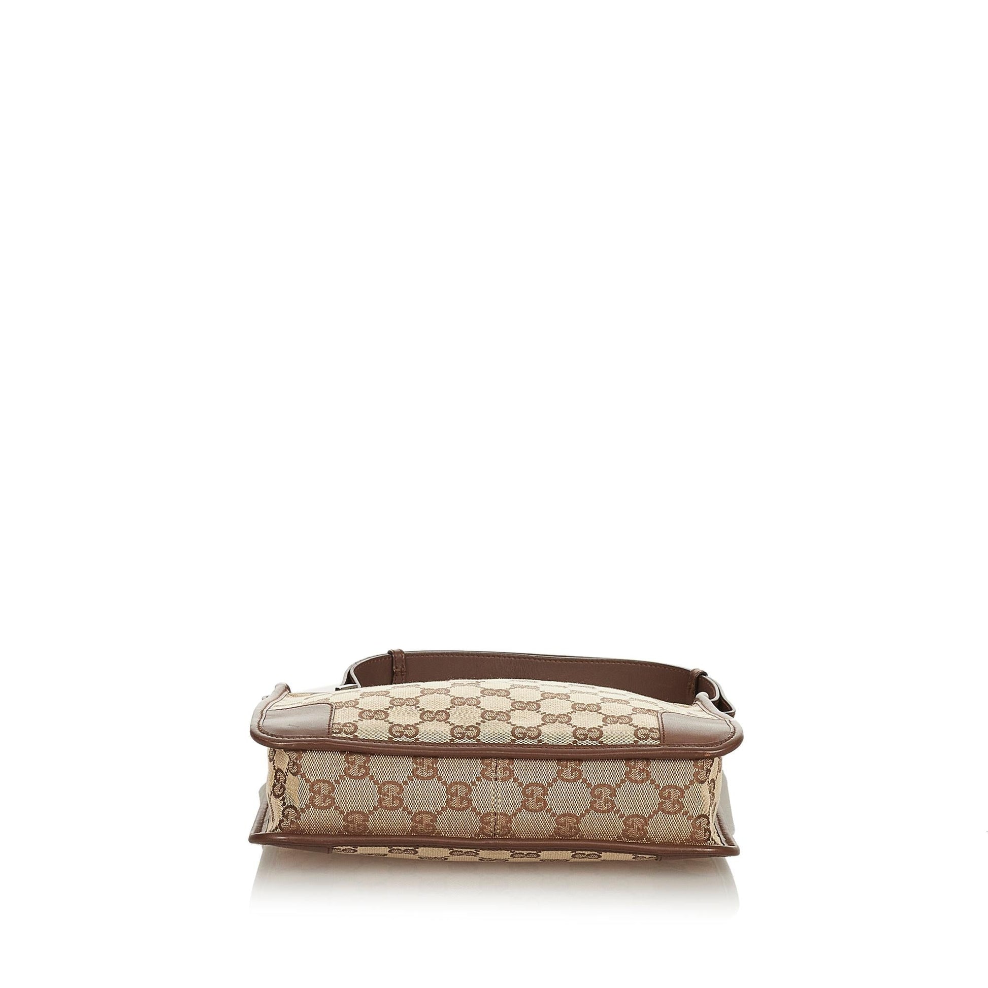Gucci Canvas Shoulder Bag Style 36