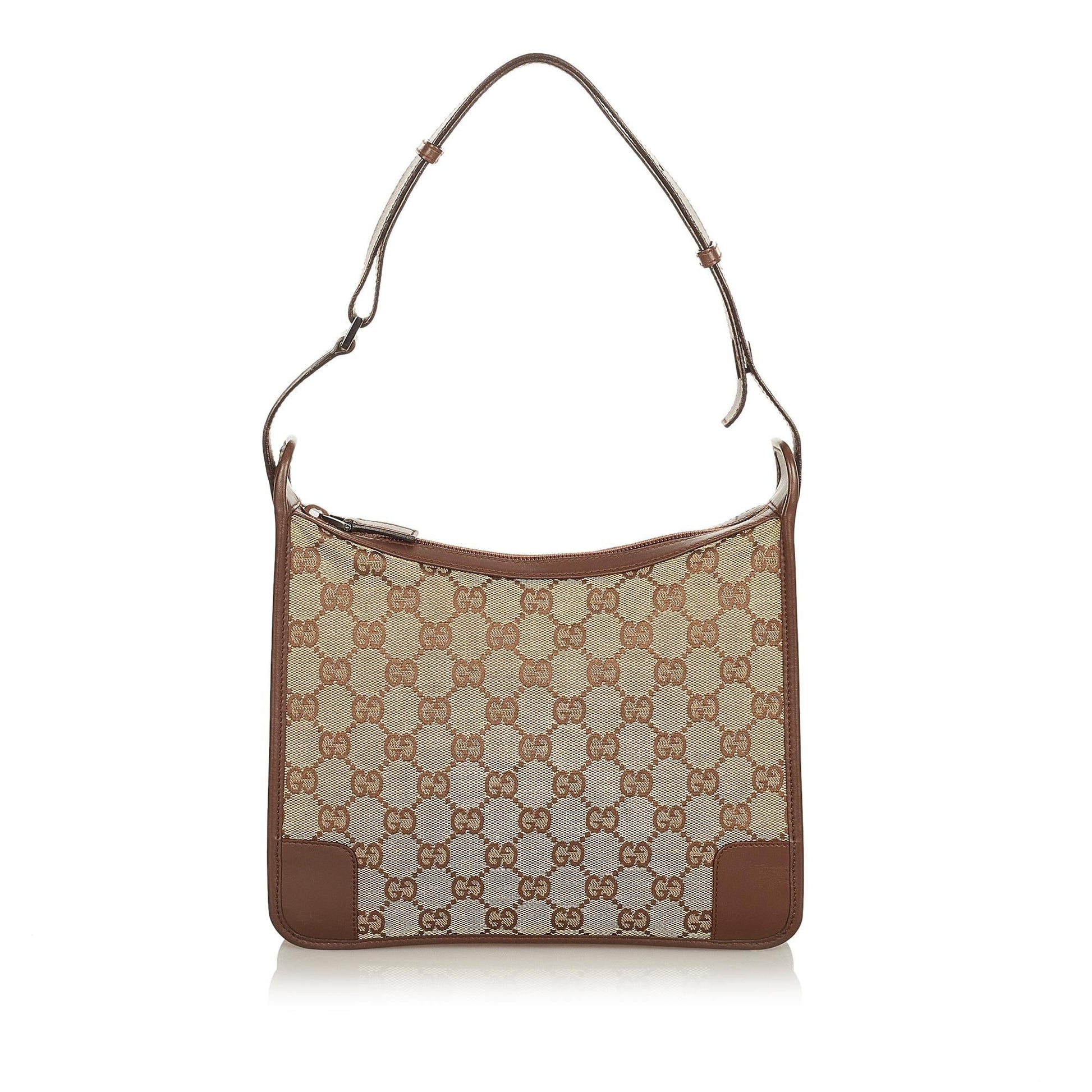 Gucci Canvas Shoulder Bag Style 36
