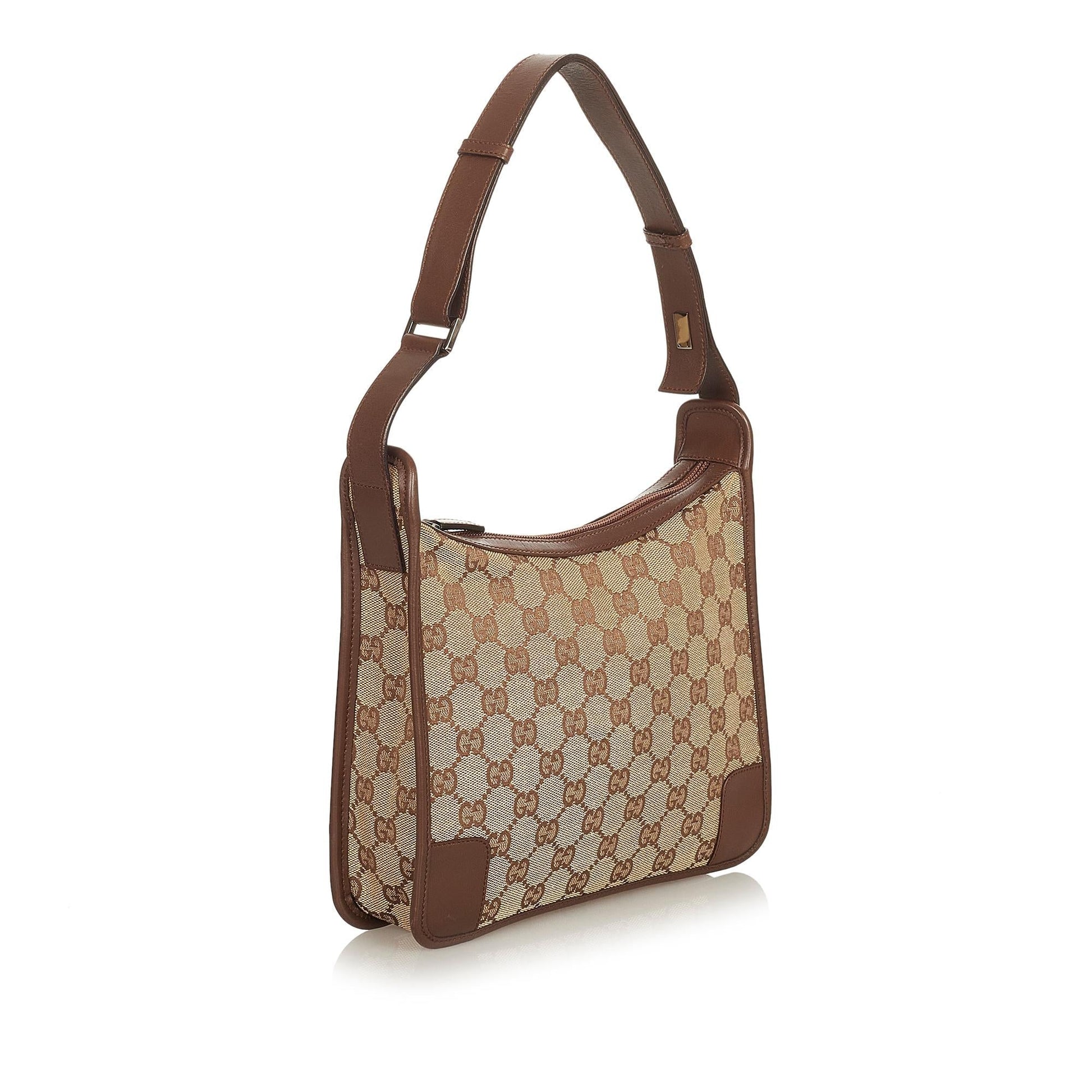 Gucci Canvas Shoulder Bag Style 36