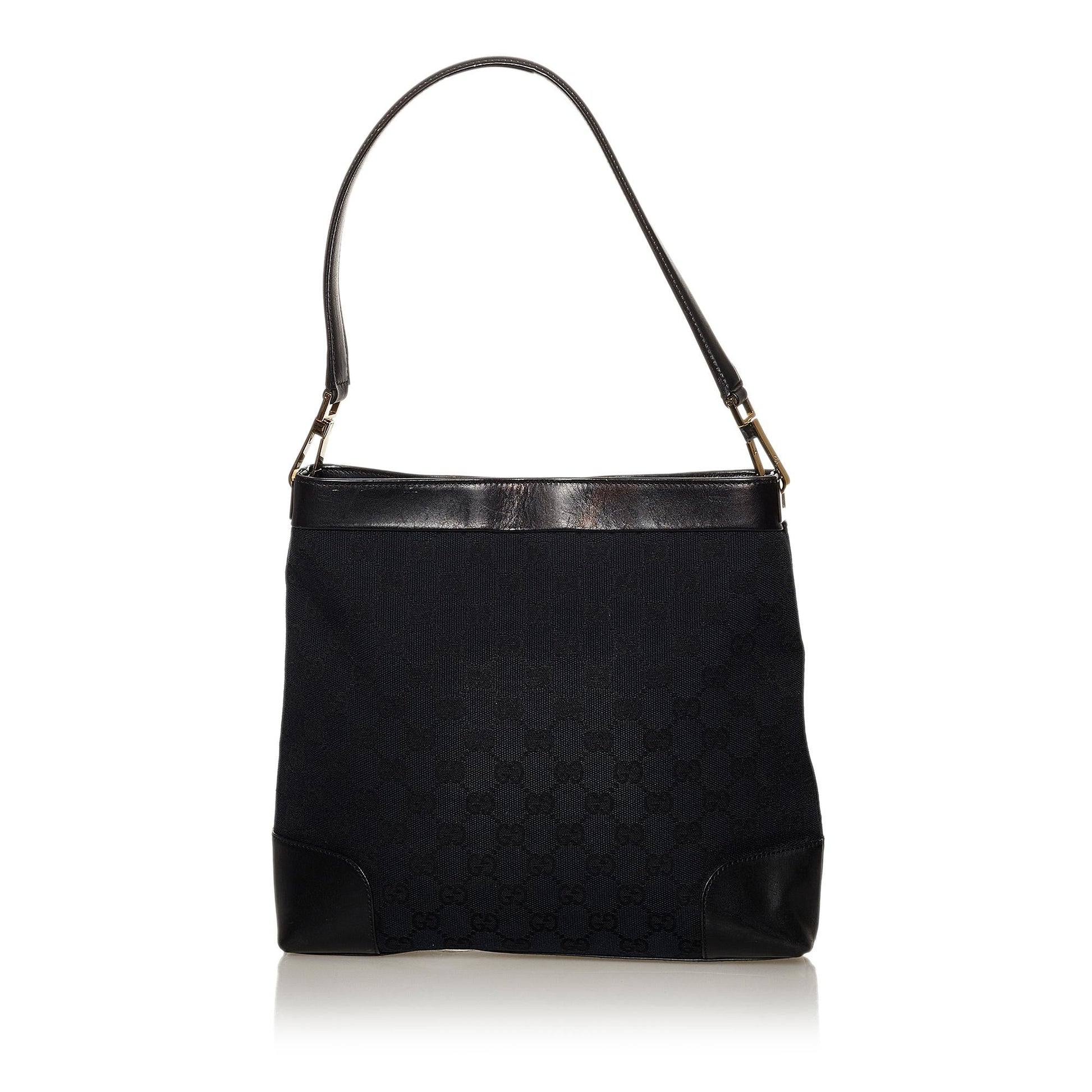 Gucci Canvas Shoulder Bag Style 40