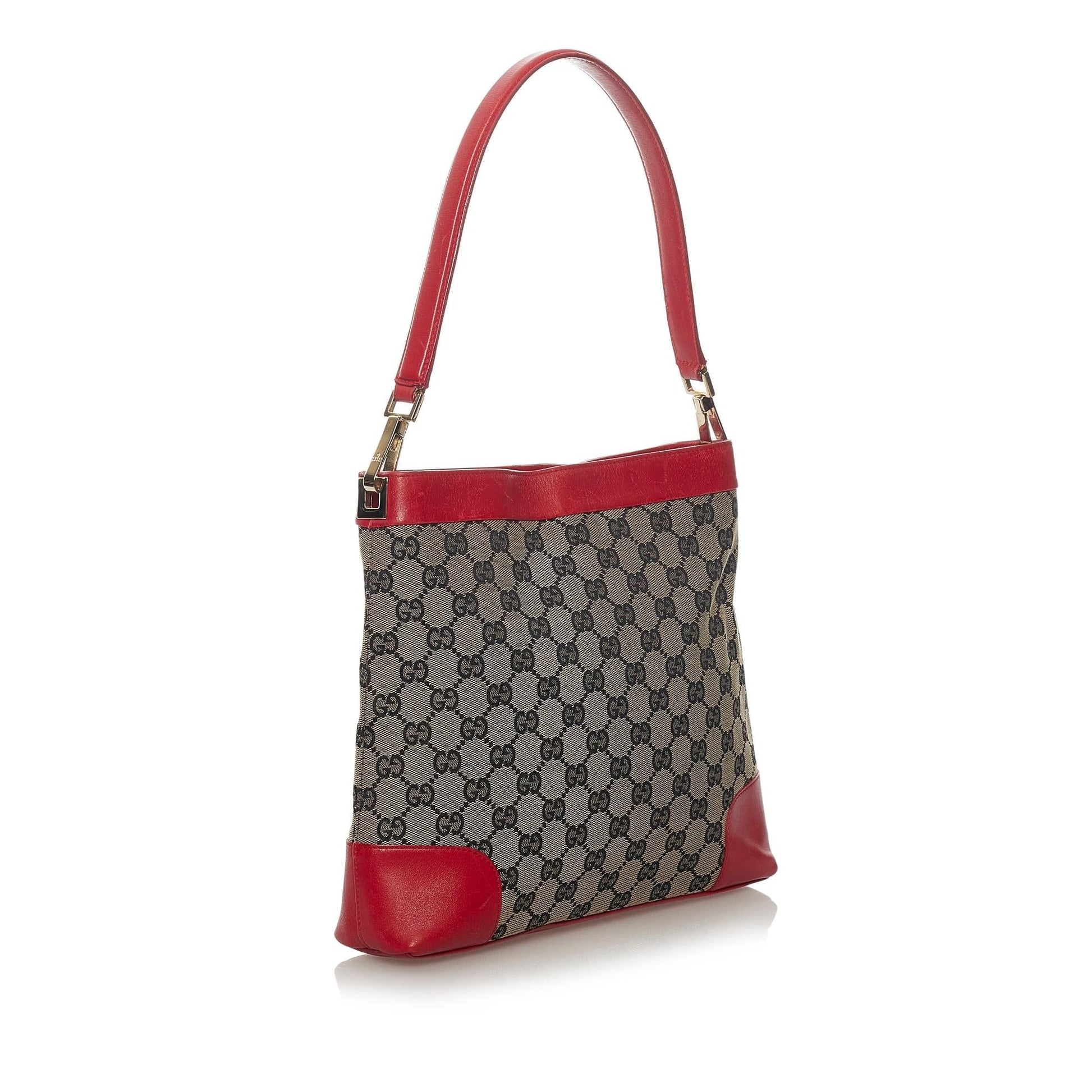 Gucci Canvas Shoulder Bag Style 17