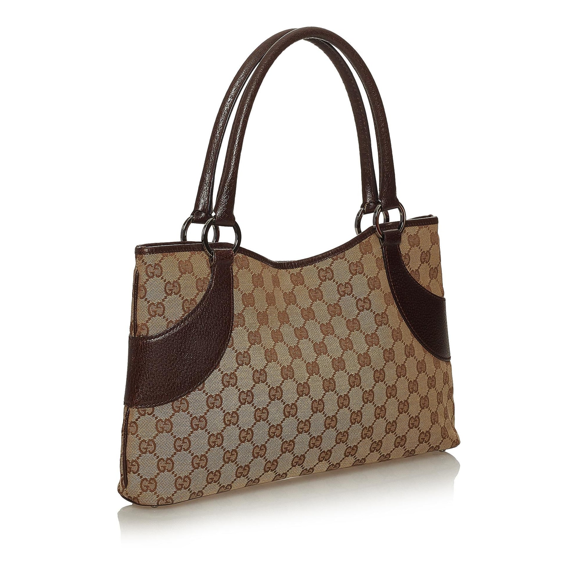 Gucci Canvas Shoulder Bag Style 22