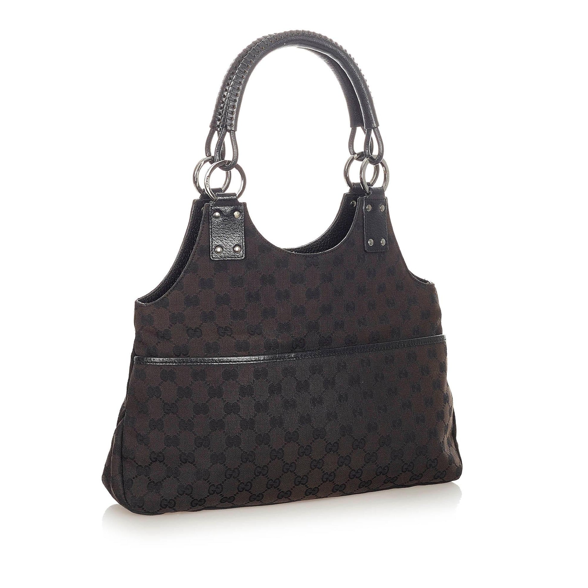 Gucci GG Canvas Shoulder Bag (SHG-31968)