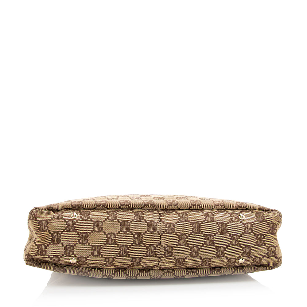 Gucci GG Canvas Shoulder Bag (SHF-20621)
