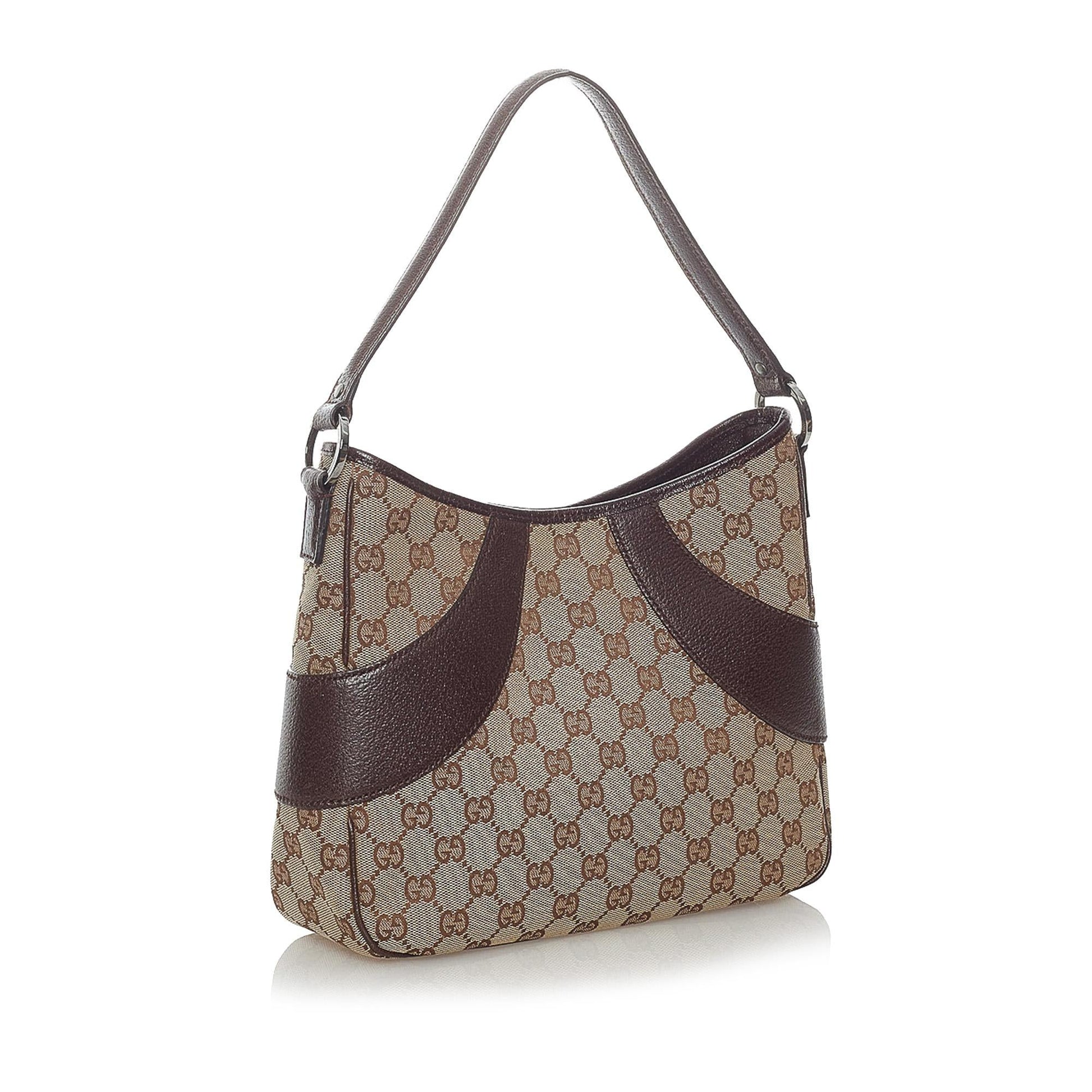 Gucci GG Canvas Shoulder Bag (SHG-34769)