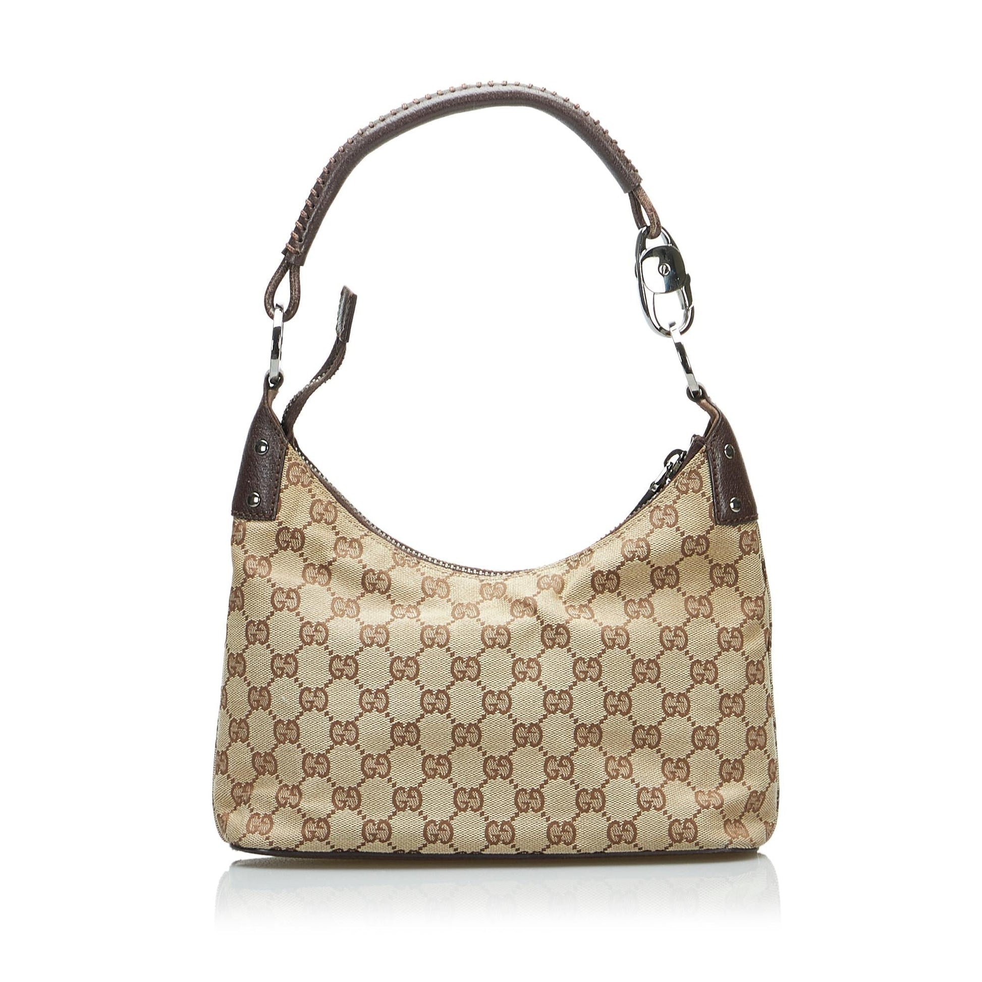 Gucci GG Canvas Shoulder Bag (SHG-mViepe)