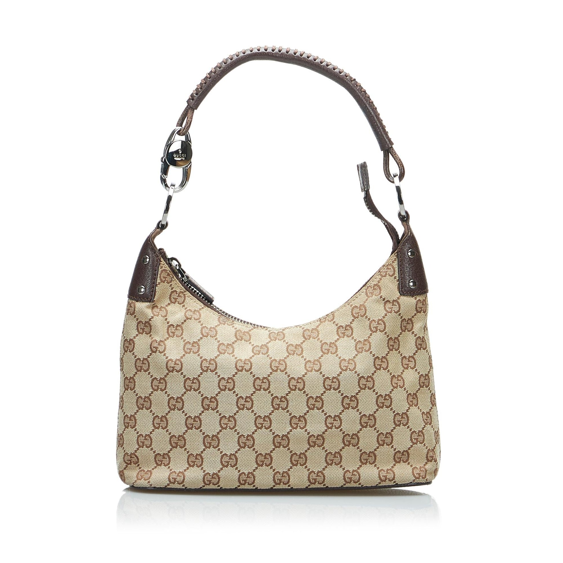Gucci GG Canvas Shoulder Bag (SHG-mViepe)