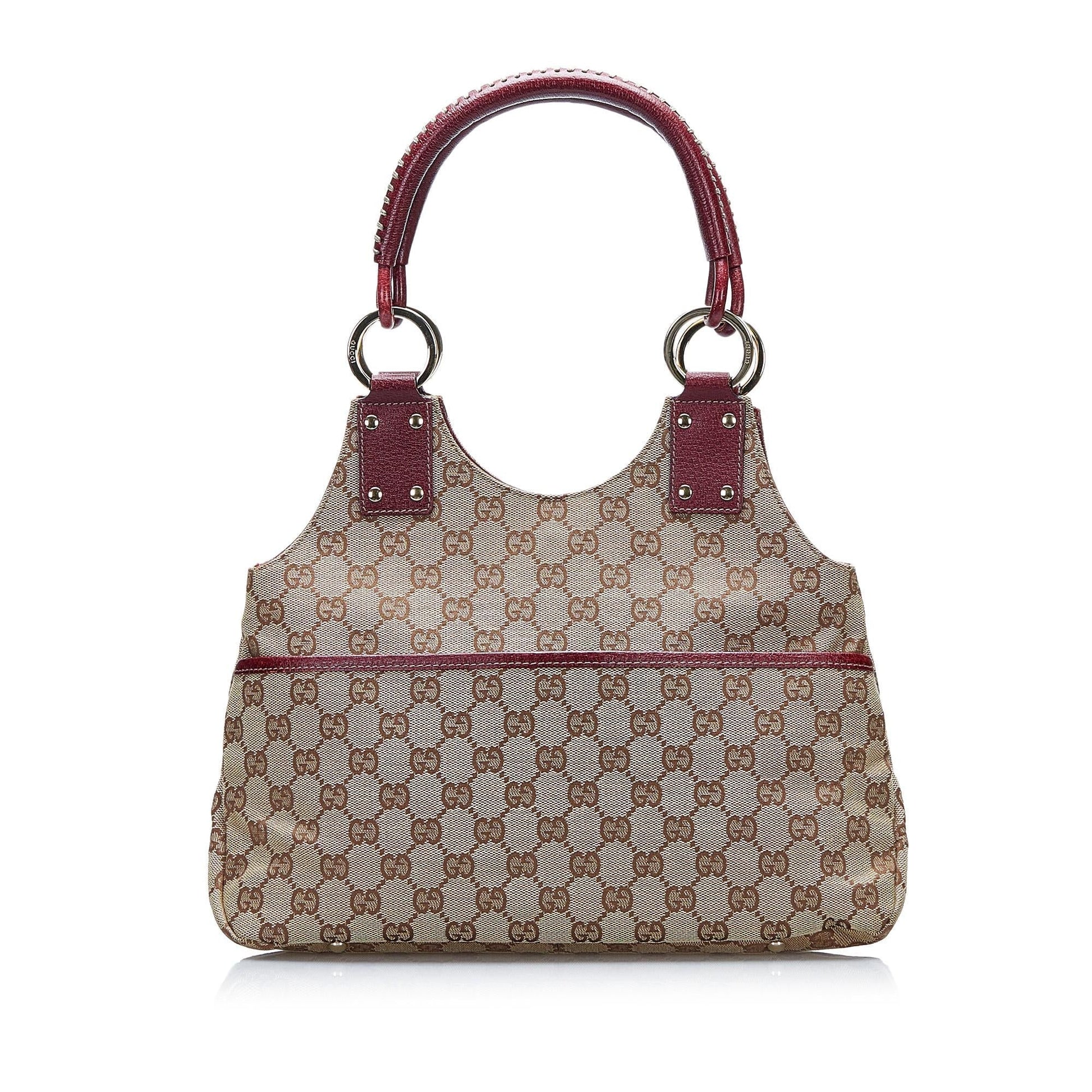 Gucci Monogram Canvas Crossbody