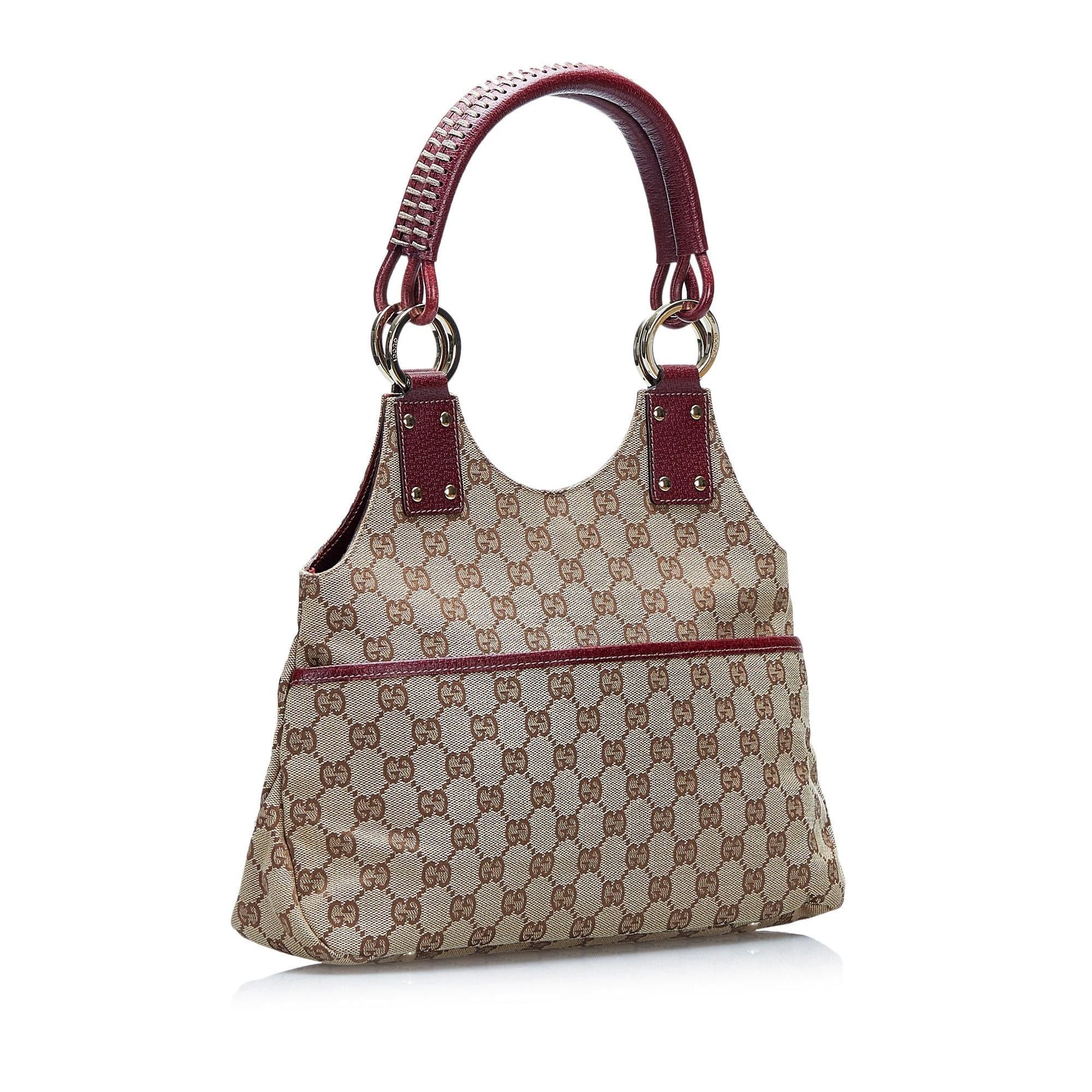 Gucci Monogram Canvas Crossbody