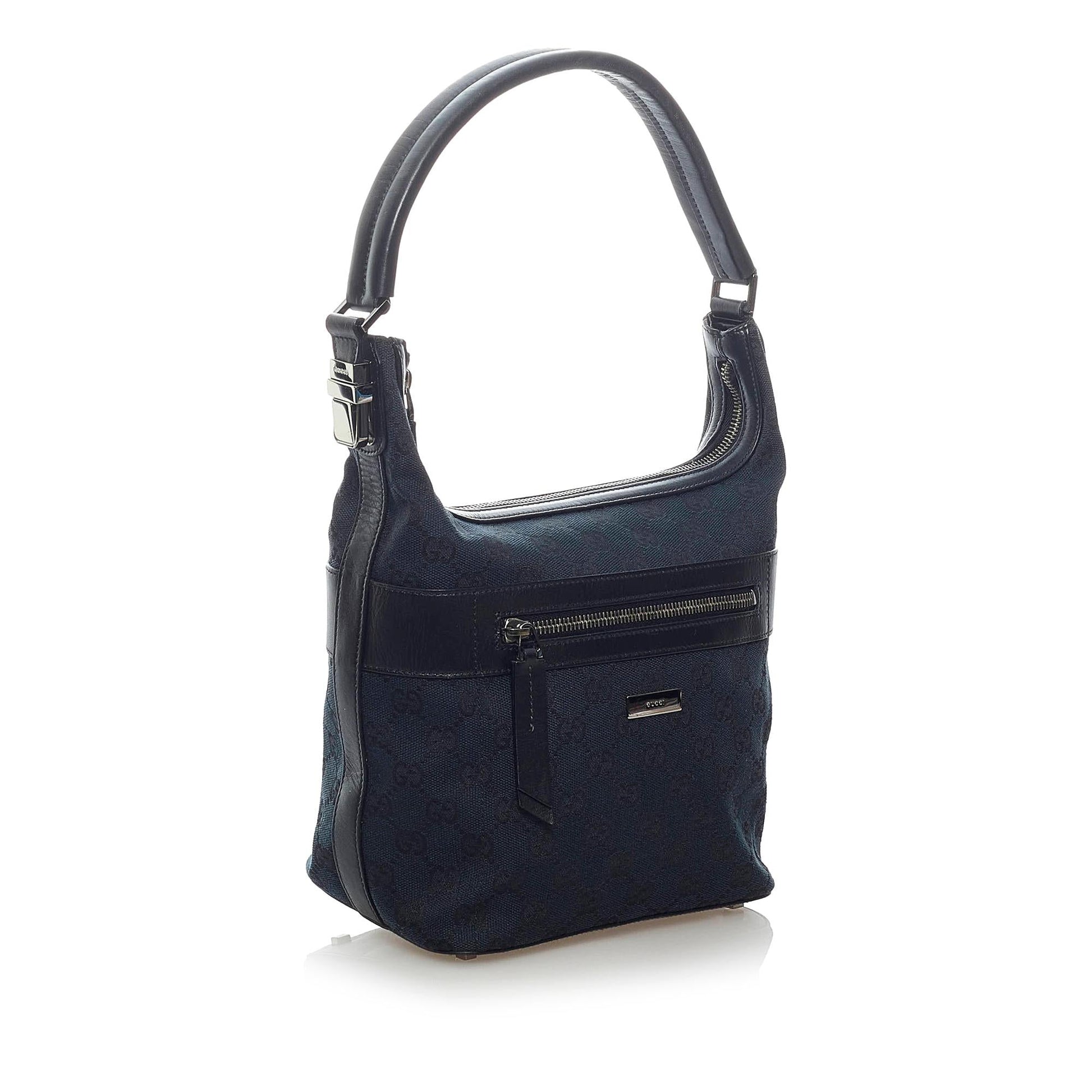 Gucci GG Canvas Shoulder Bag (SHG-S0GYgn)