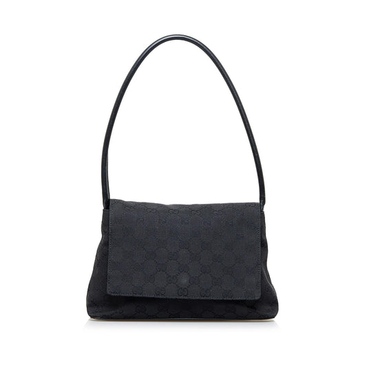 Gucci GG Canvas Shoulder Bag (SHG-PaPFGP)