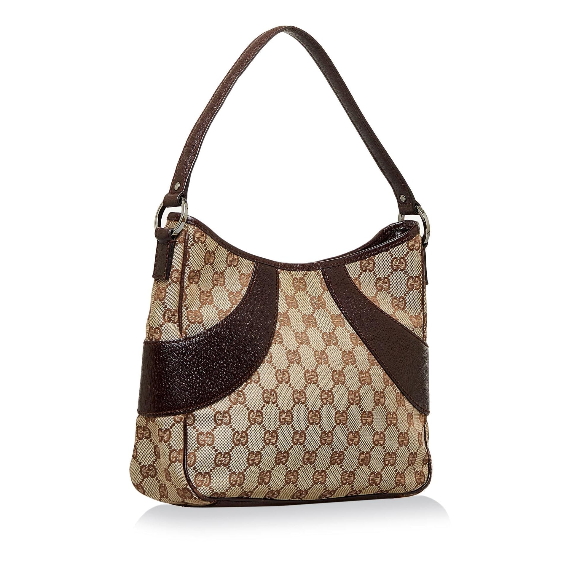 Gucci Monogram Canvas Crossbody