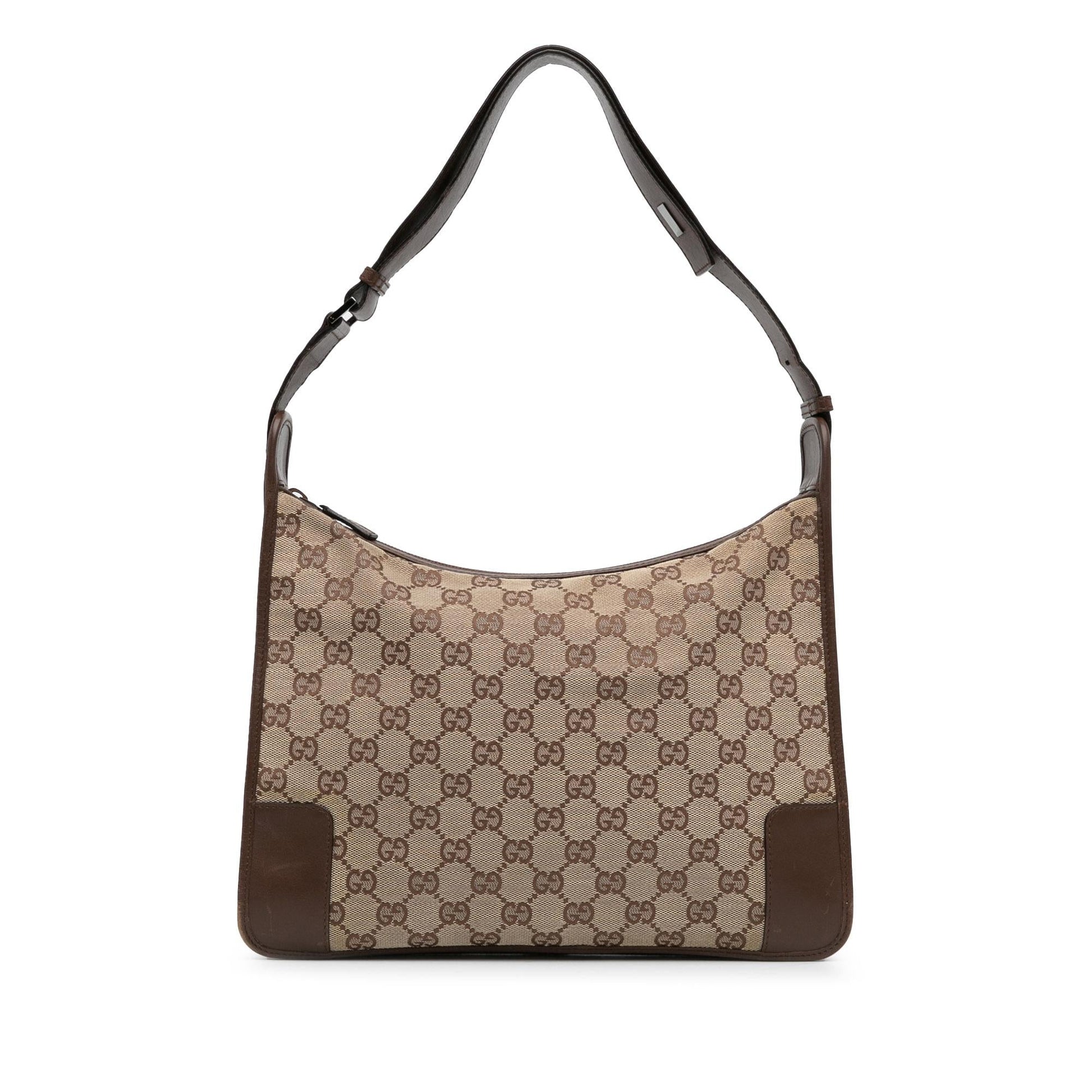Gucci Canvas Shoulder Bag