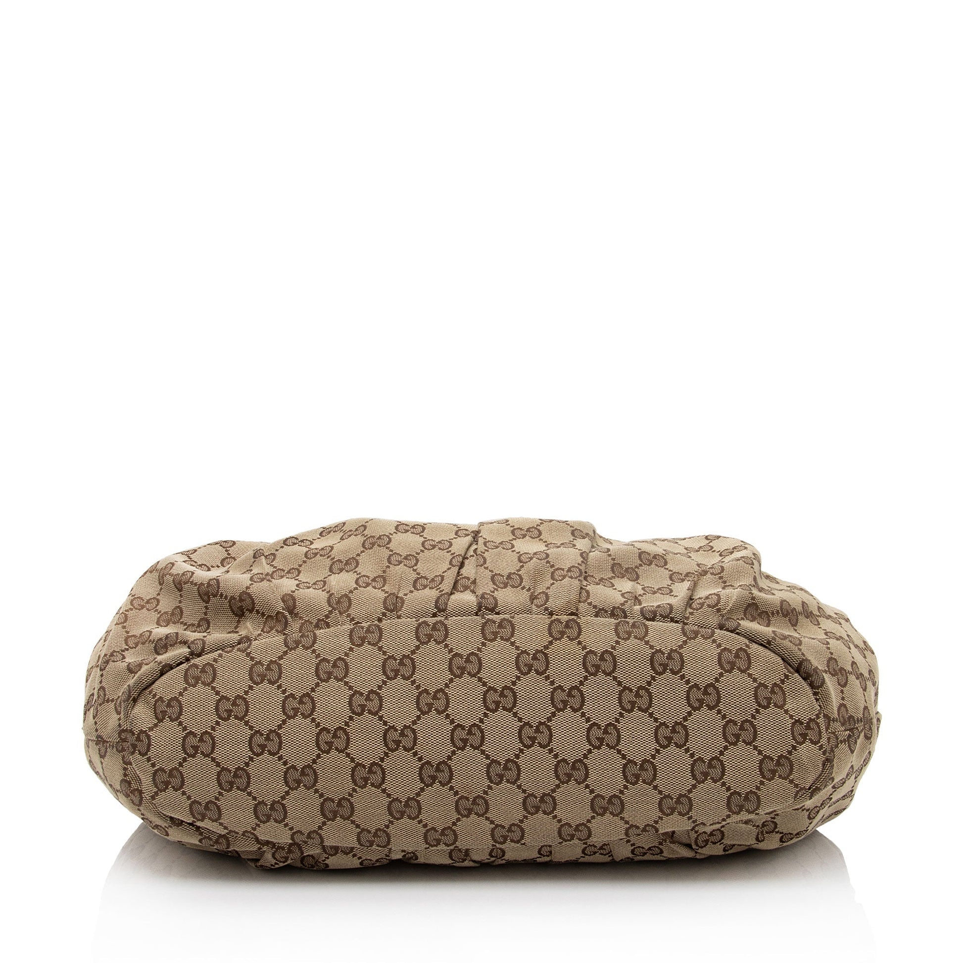 Gucci Leather Canvas Tote