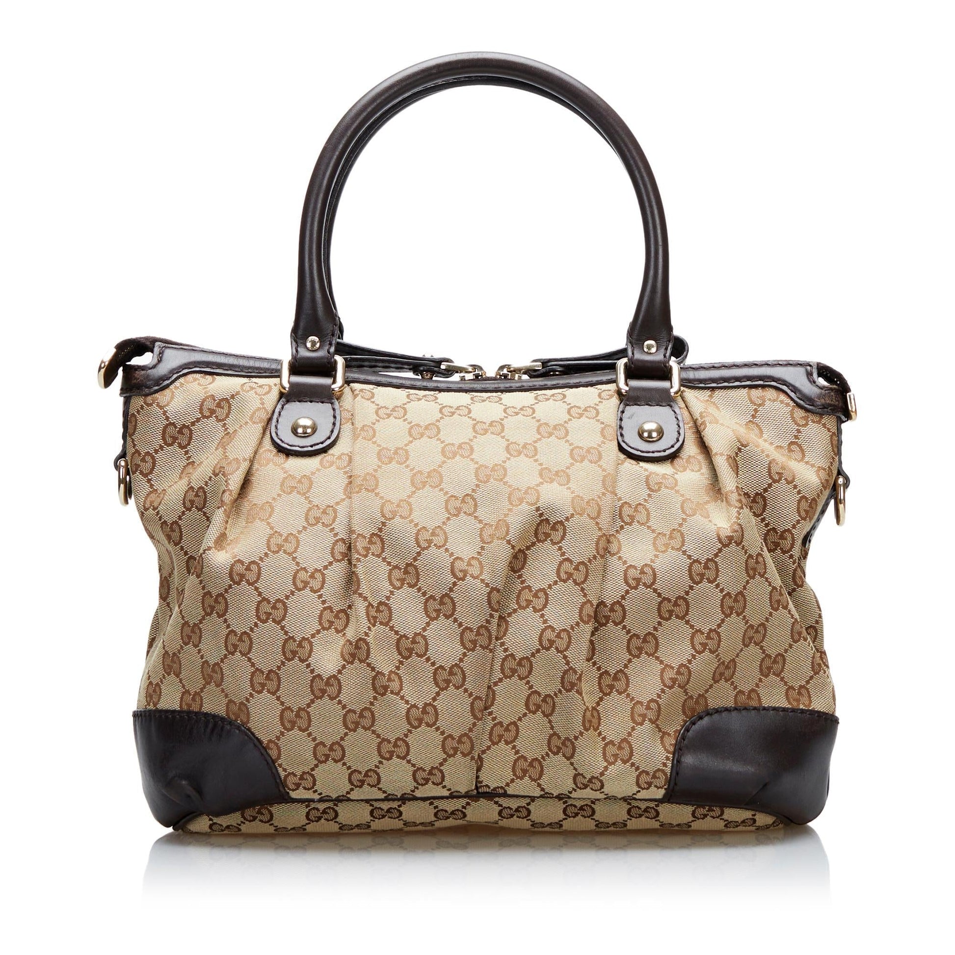 Gucci GG Canvas Sukey Handbag (SHG-35275)