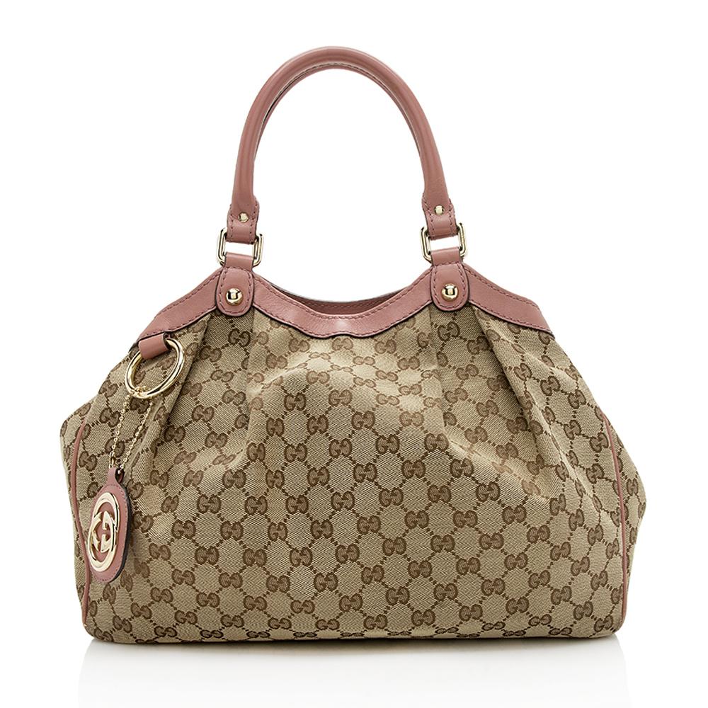 Gucci Sukey Canvas Monogram Tote Style 10