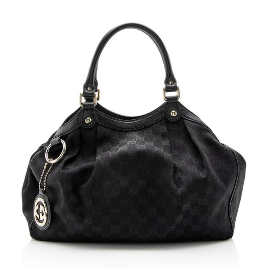 Gucci Monogram Canvas Tote