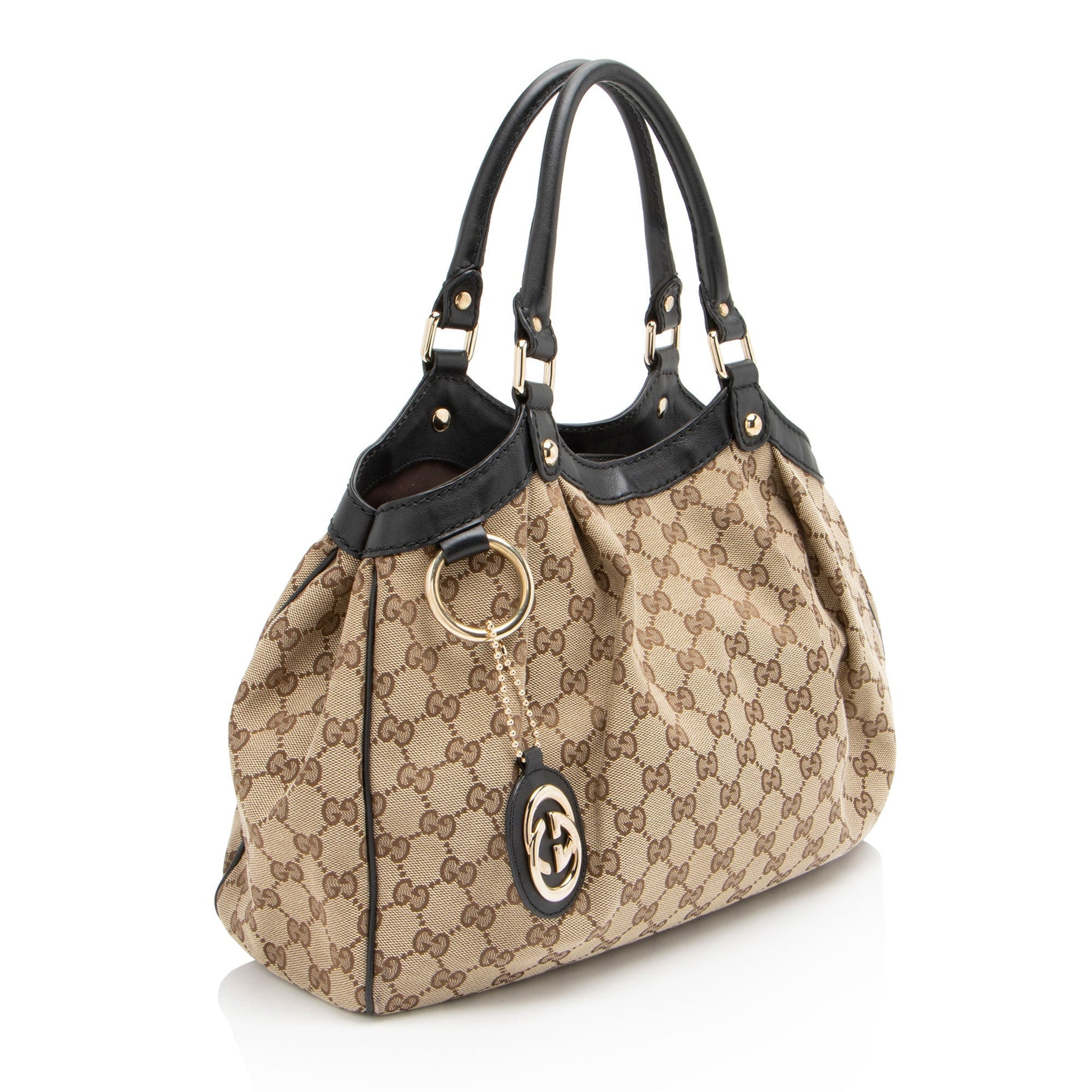 Gucci GG Canvas Sukey Medium Tote (SHF-zAgZ42)