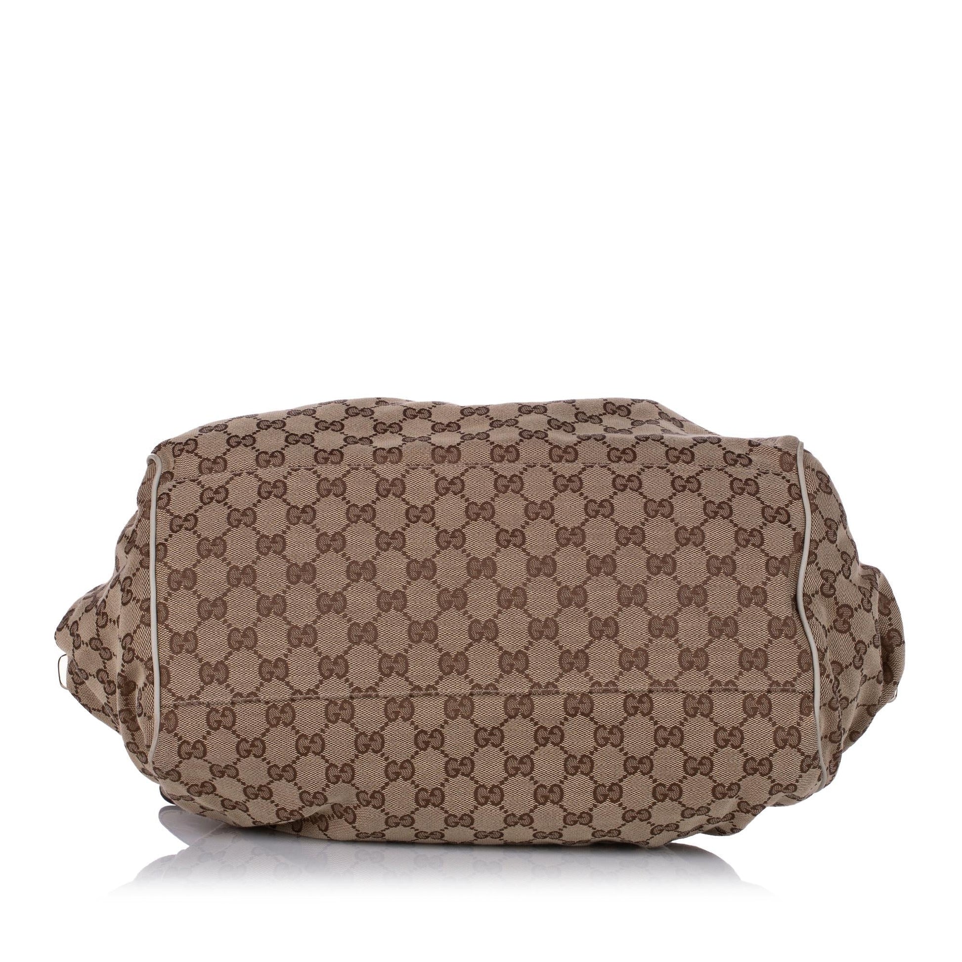 Gucci GG Canvas Sukey Satchel (SHG-29098)