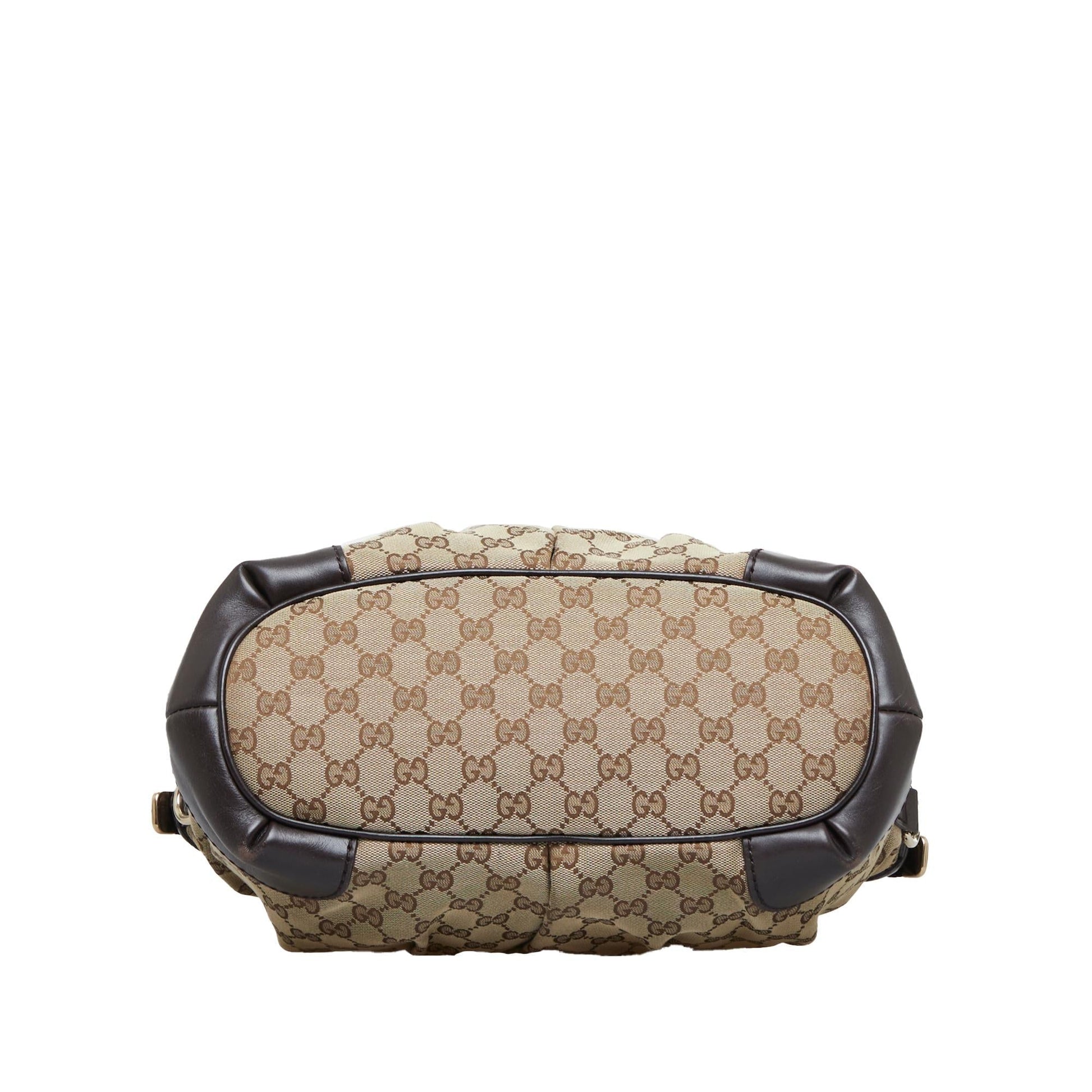 Gucci GG Canvas Sukey Satchel (SHG-O2Zpoa)