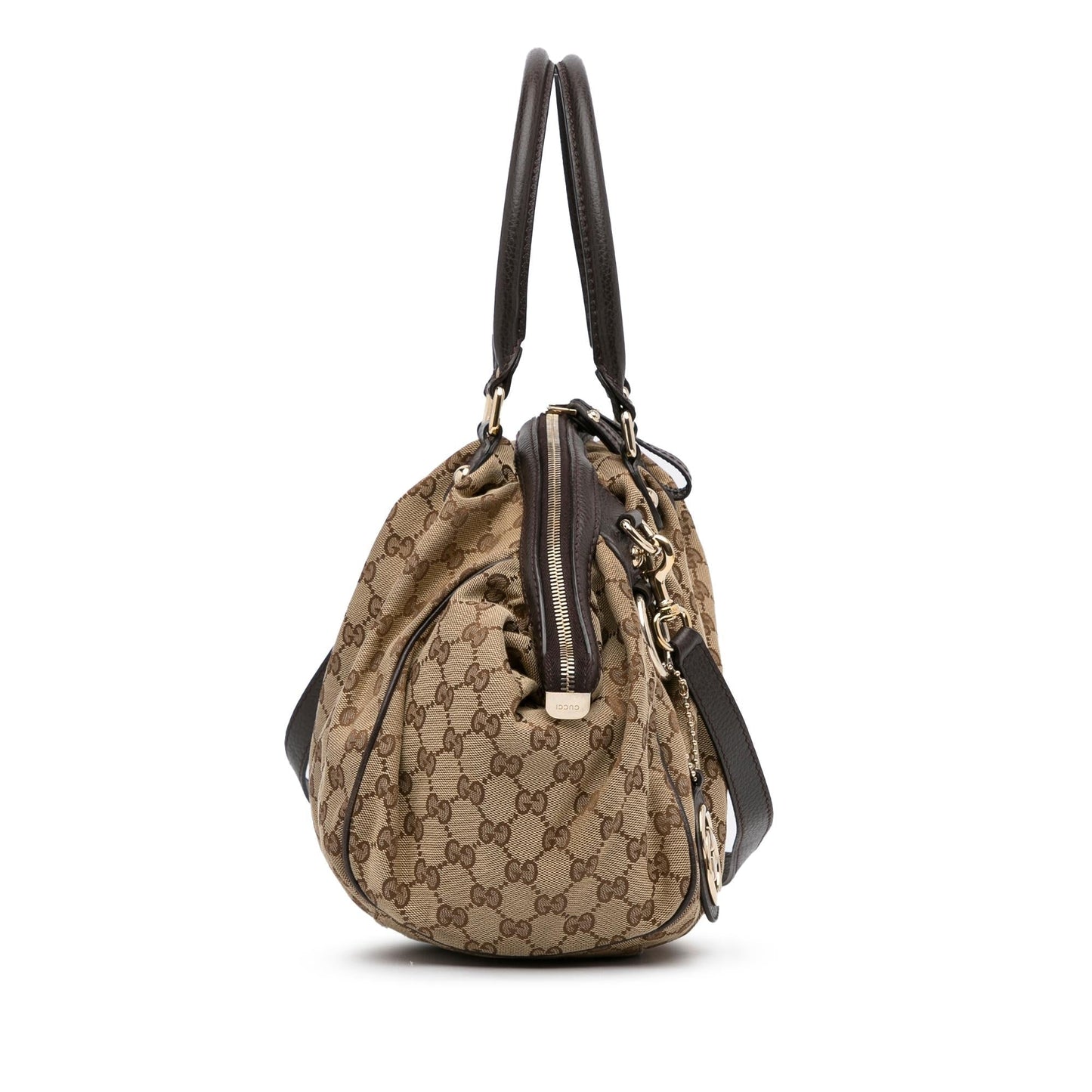 Gucci Monogram Canvas Crossbody