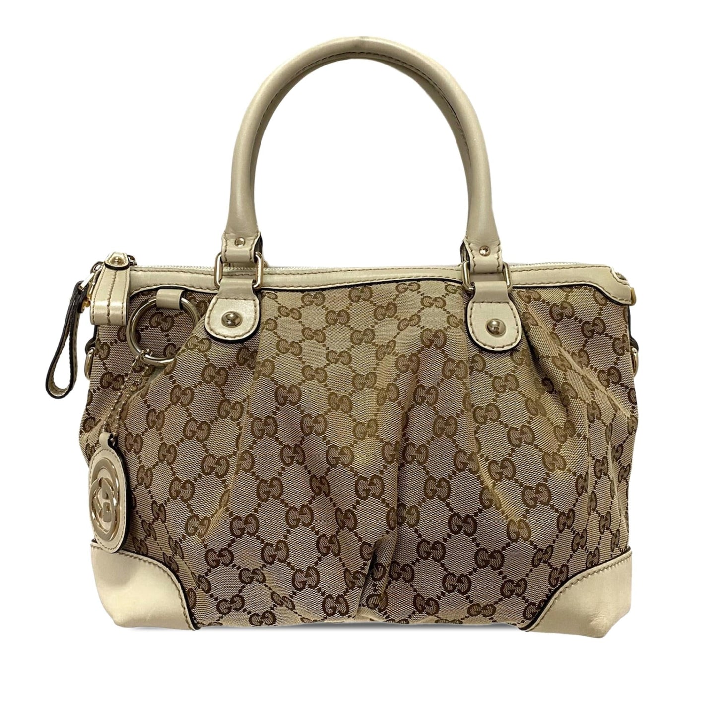 Gucci Canvas Shoulder Bag