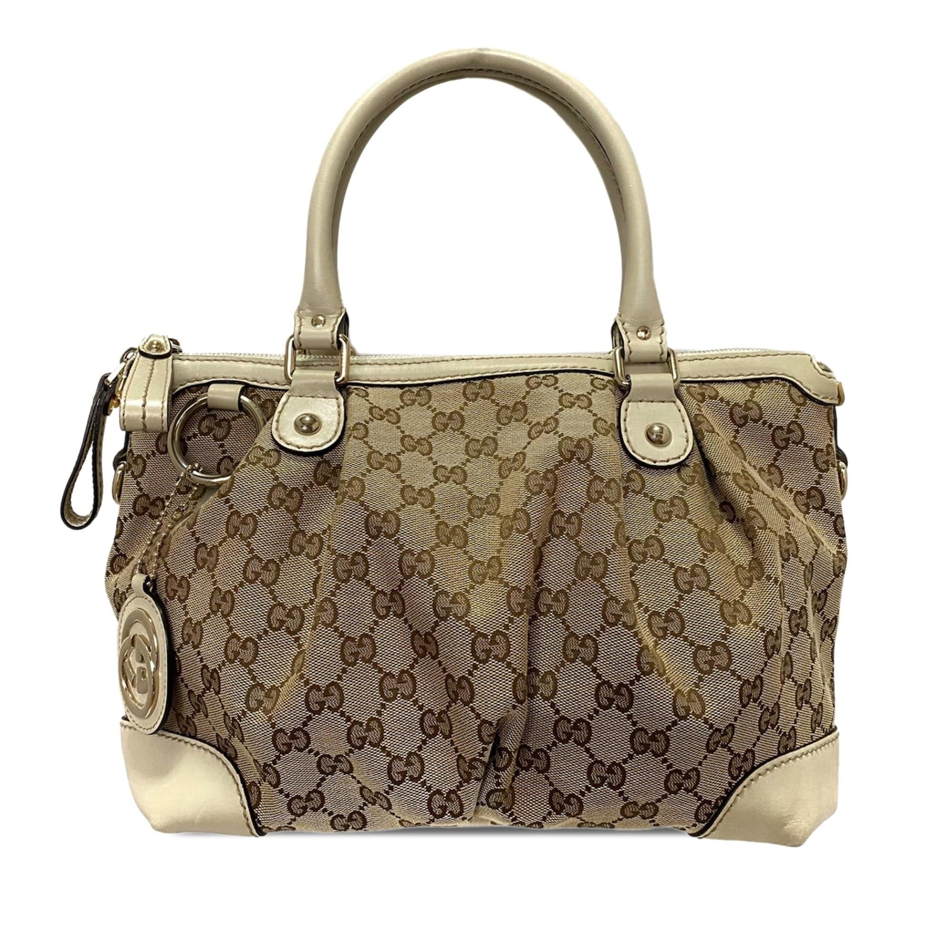 Gucci Canvas Shoulder Bag