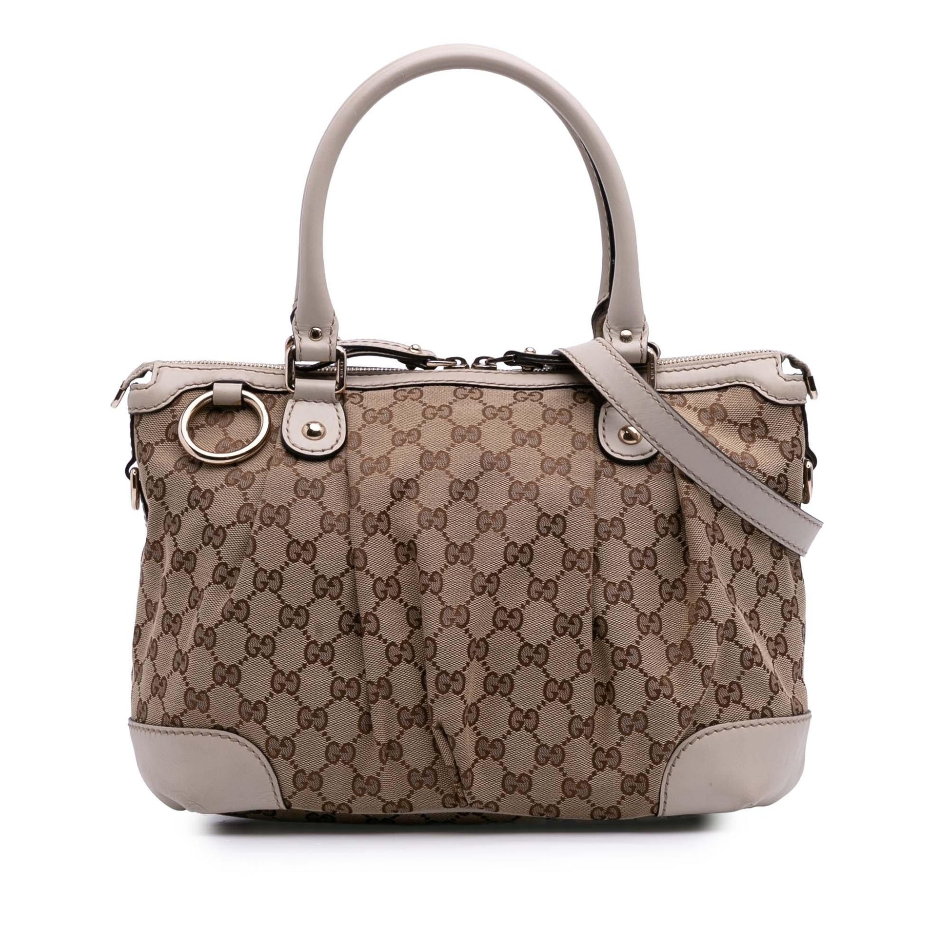 Gucci GG Canvas Sukey Satchel