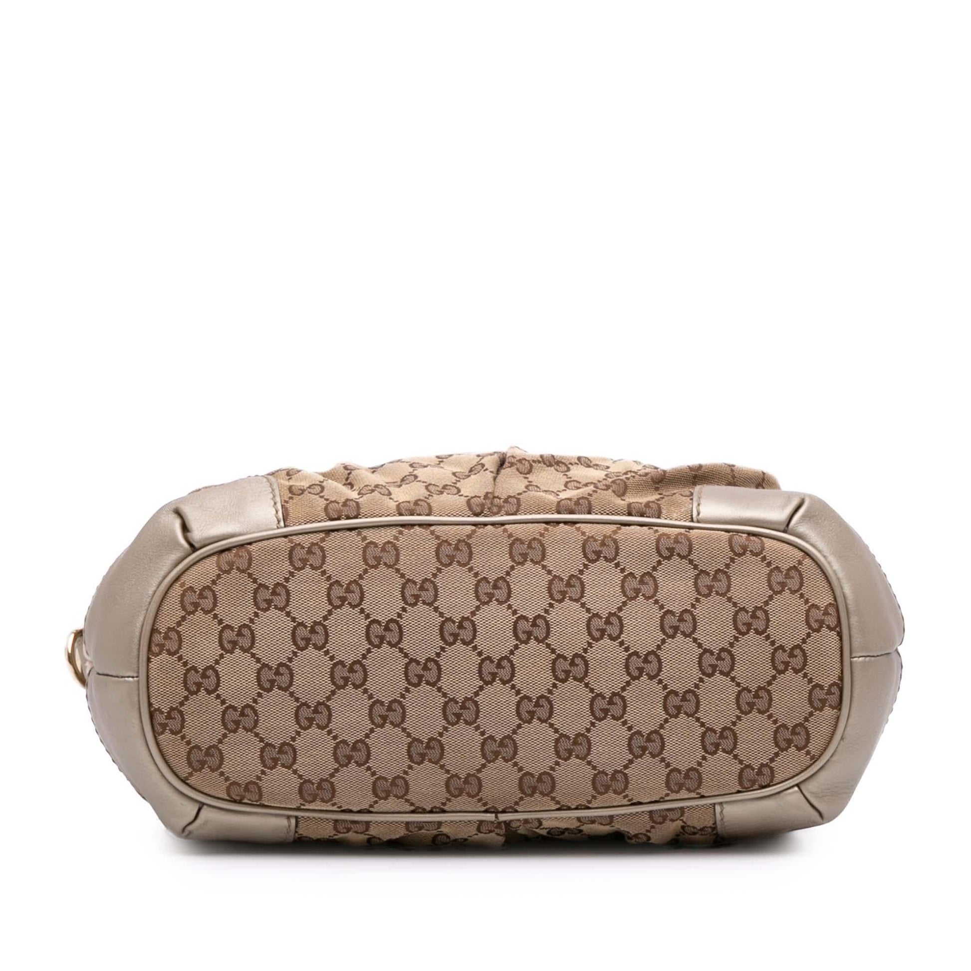 Gucci GG Canvas Sukey Satchel