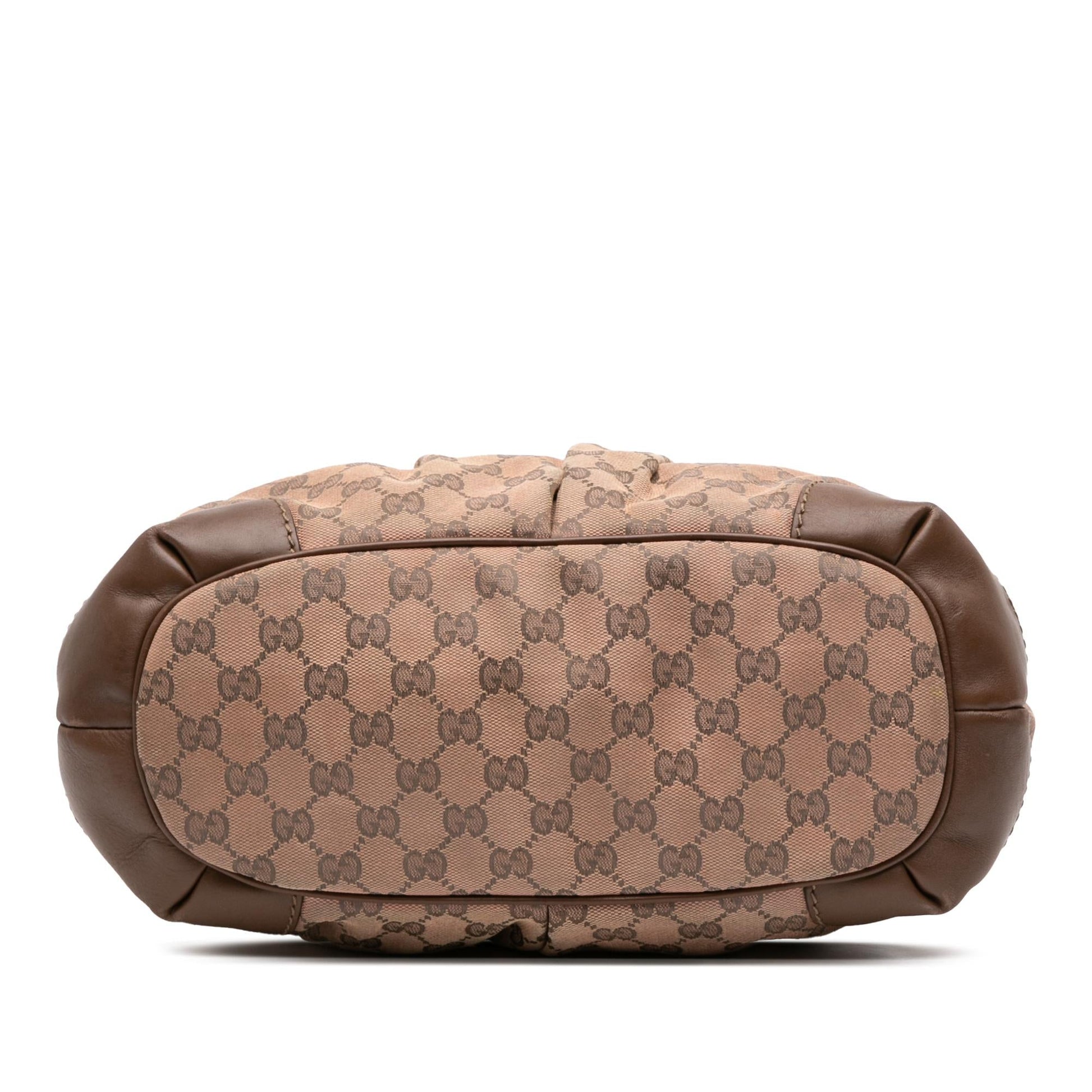 Gucci GG Canvas Sukey Satchel