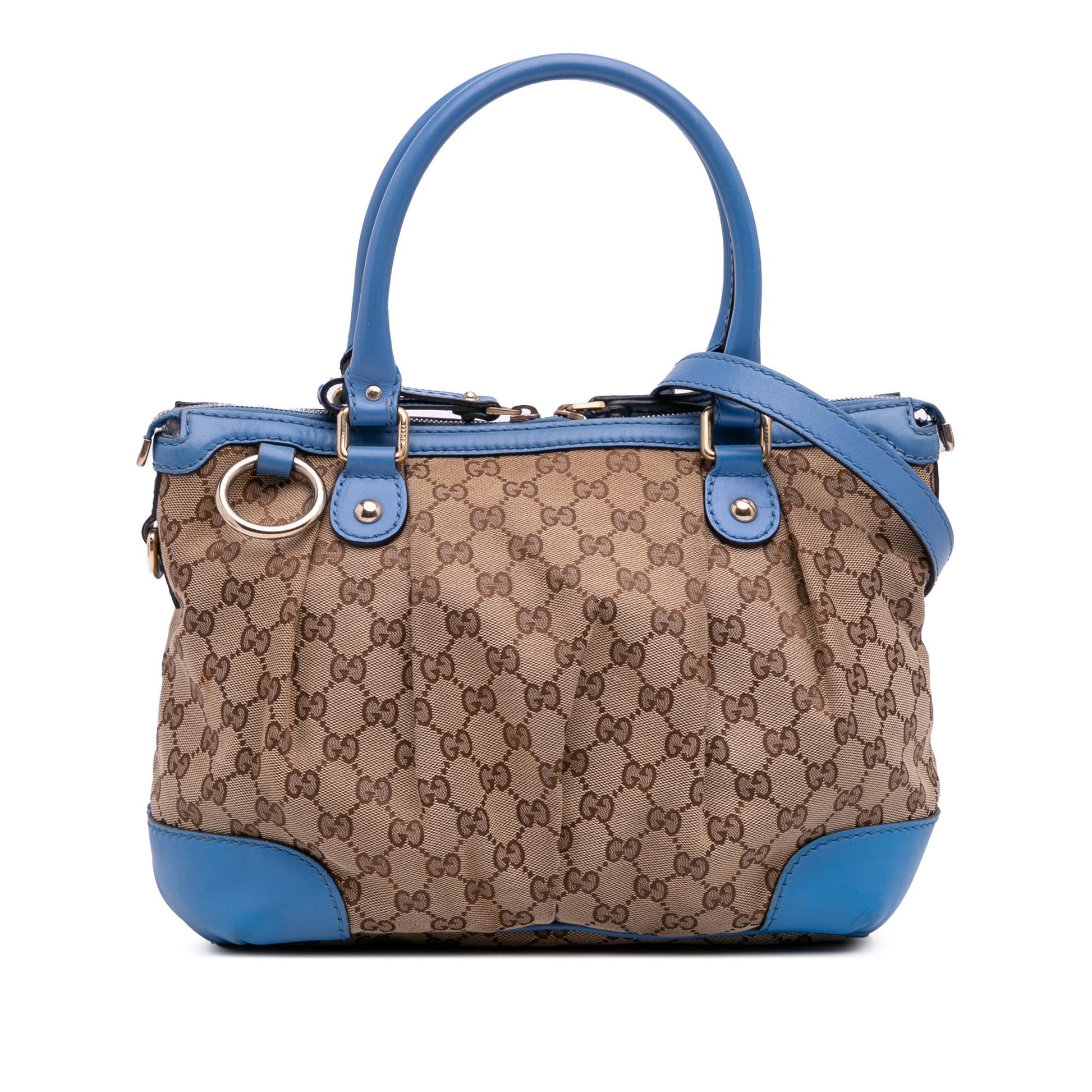 Gucci GG Canvas Sukey Satchel