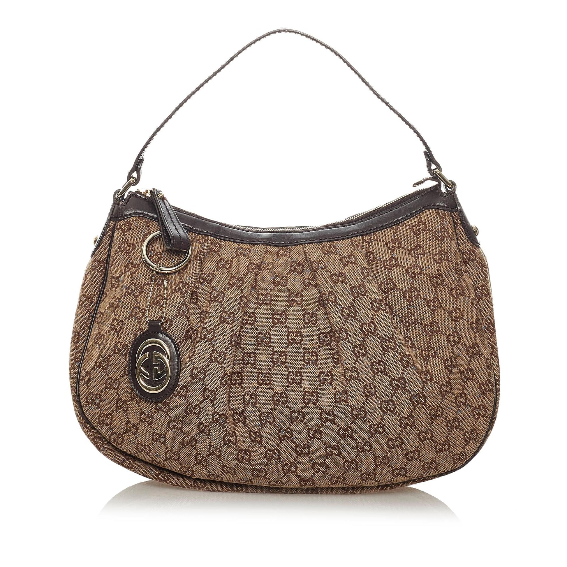 Gucci Sukey Canvas Shoulder Bag Style 1