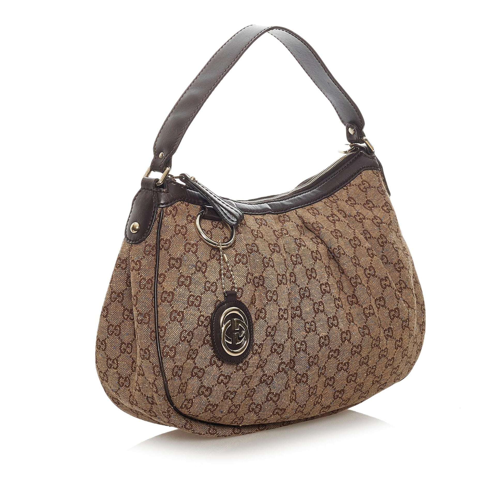 Gucci Sukey Canvas Shoulder Bag Style 1