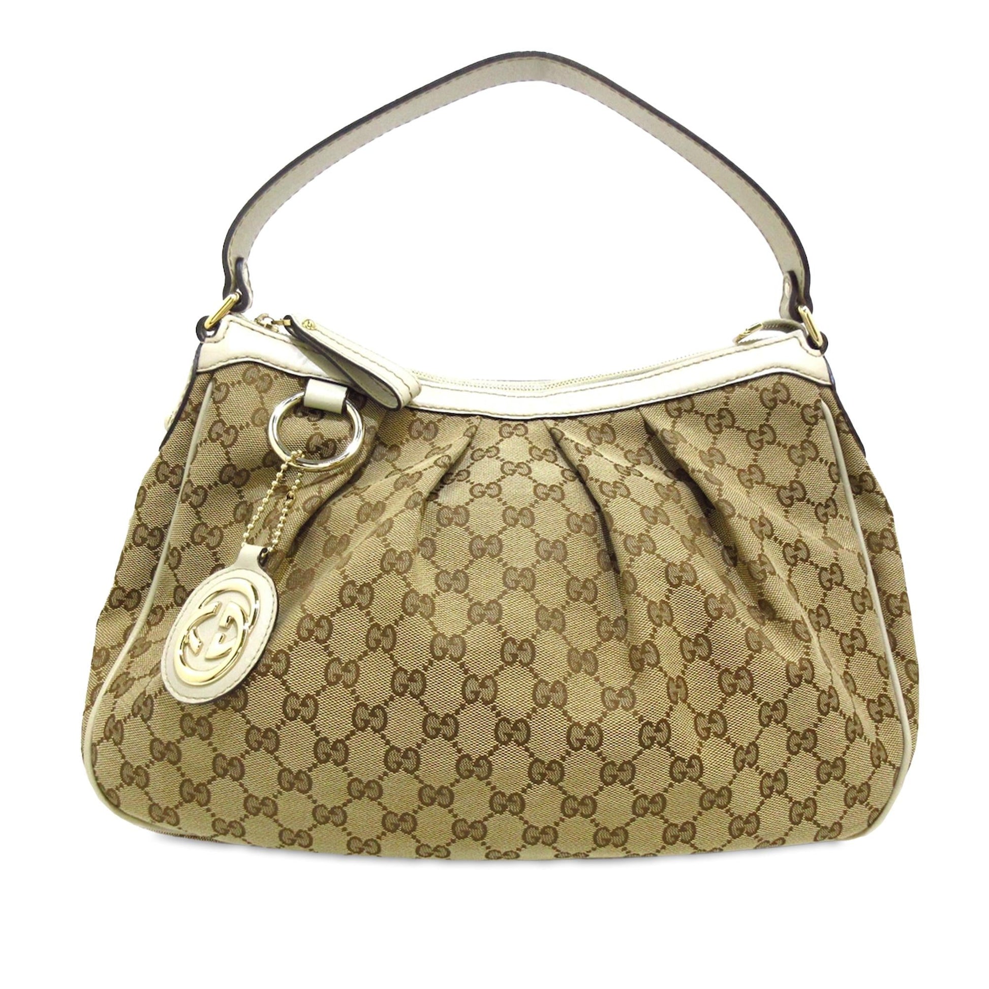 Gucci Canvas Shoulder Bag