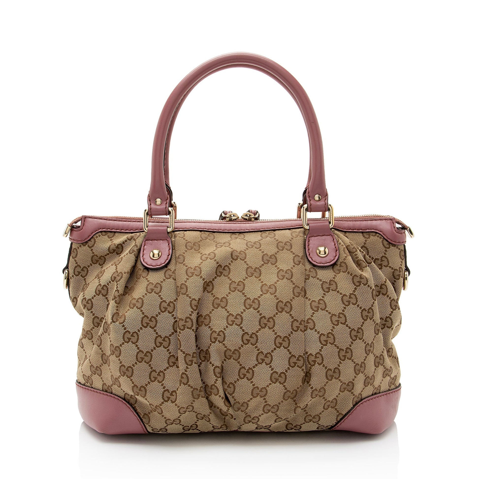 Gucci GG Canvas Sukey Medium Satchel (SHF-pOZTUq)