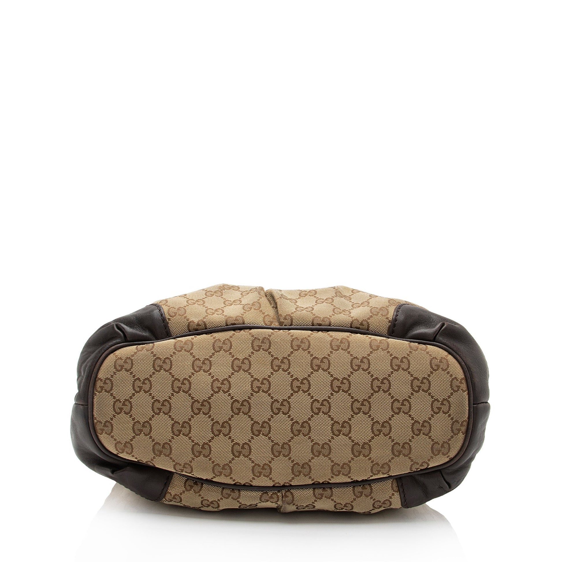 Gucci GG Canvas Sukey Top Handle Medium Satchel (SHF-oD6OoS)