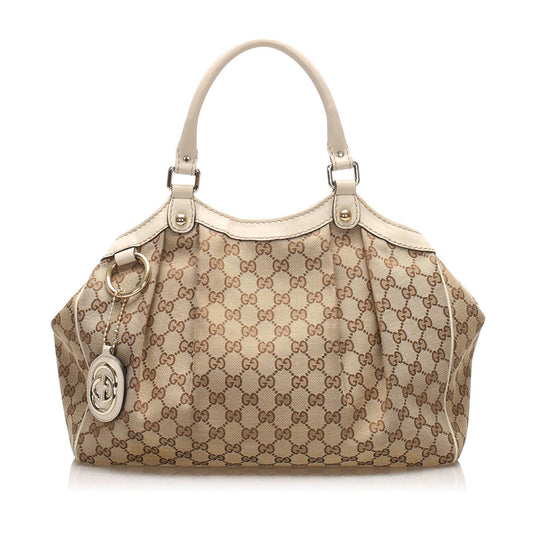 Gucci Sukey Canvas Tote Style 9
