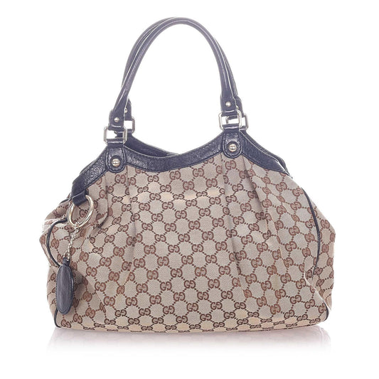 Gucci Monogram Canvas Tote