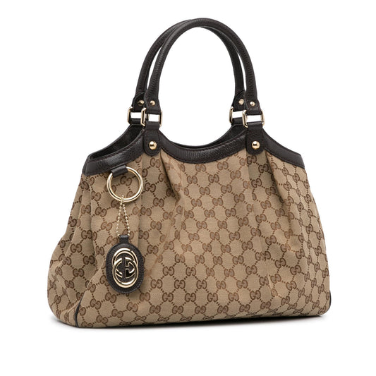 Gucci Monogram Canvas Tote