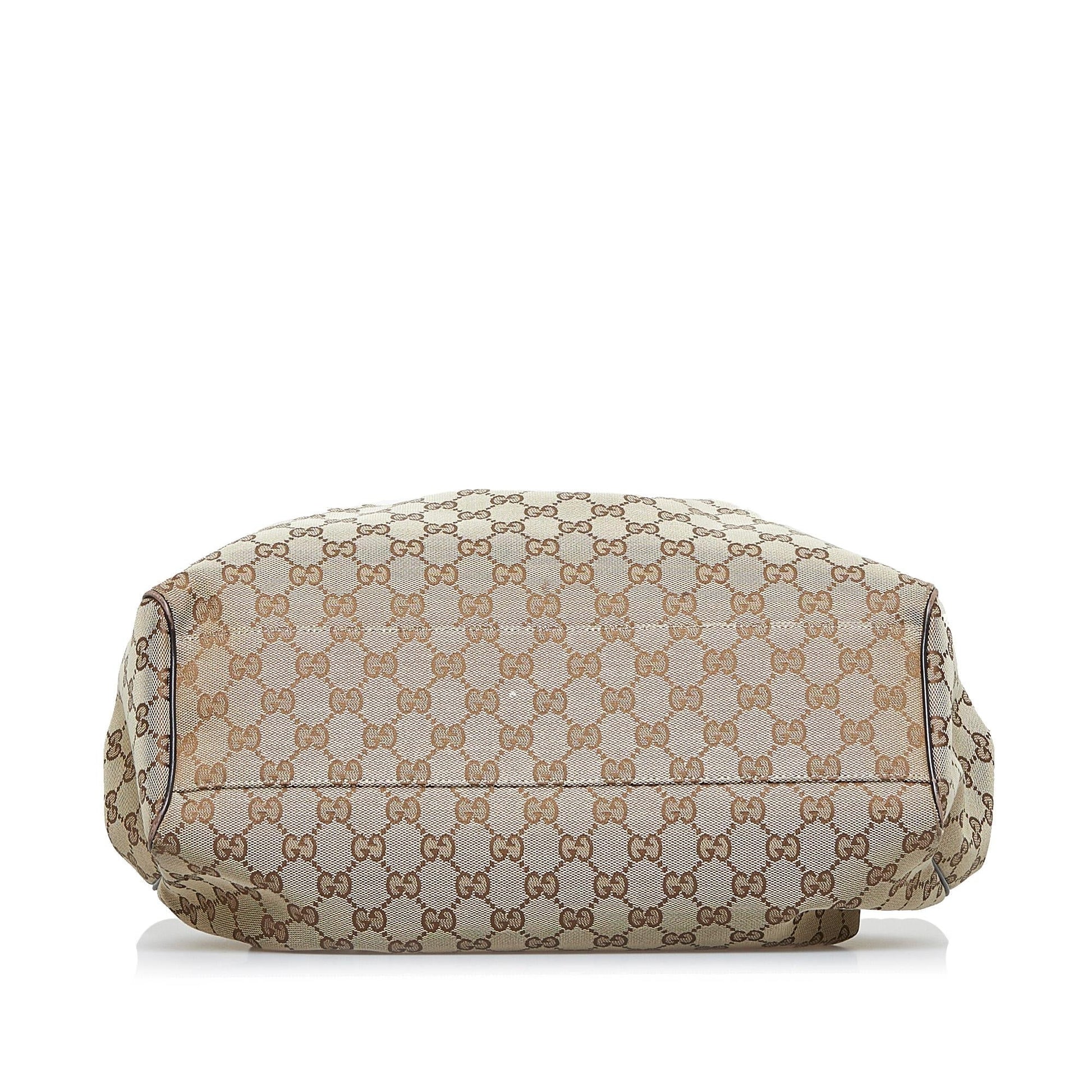 Gucci Monogram Canvas Tote