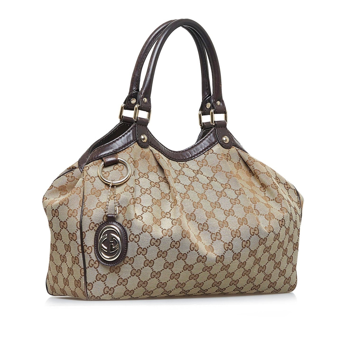 Gucci Monogram Canvas Tote