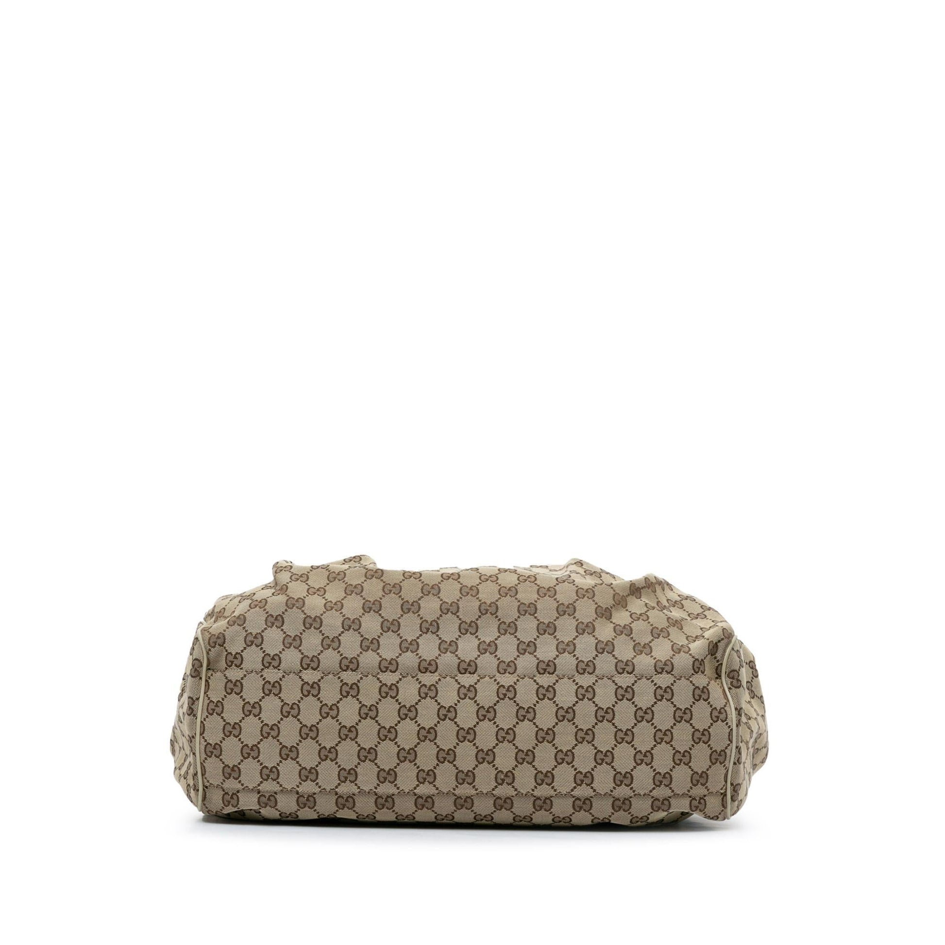 Gucci GG Canvas Sukey Tote (SHG-7pSVx4)