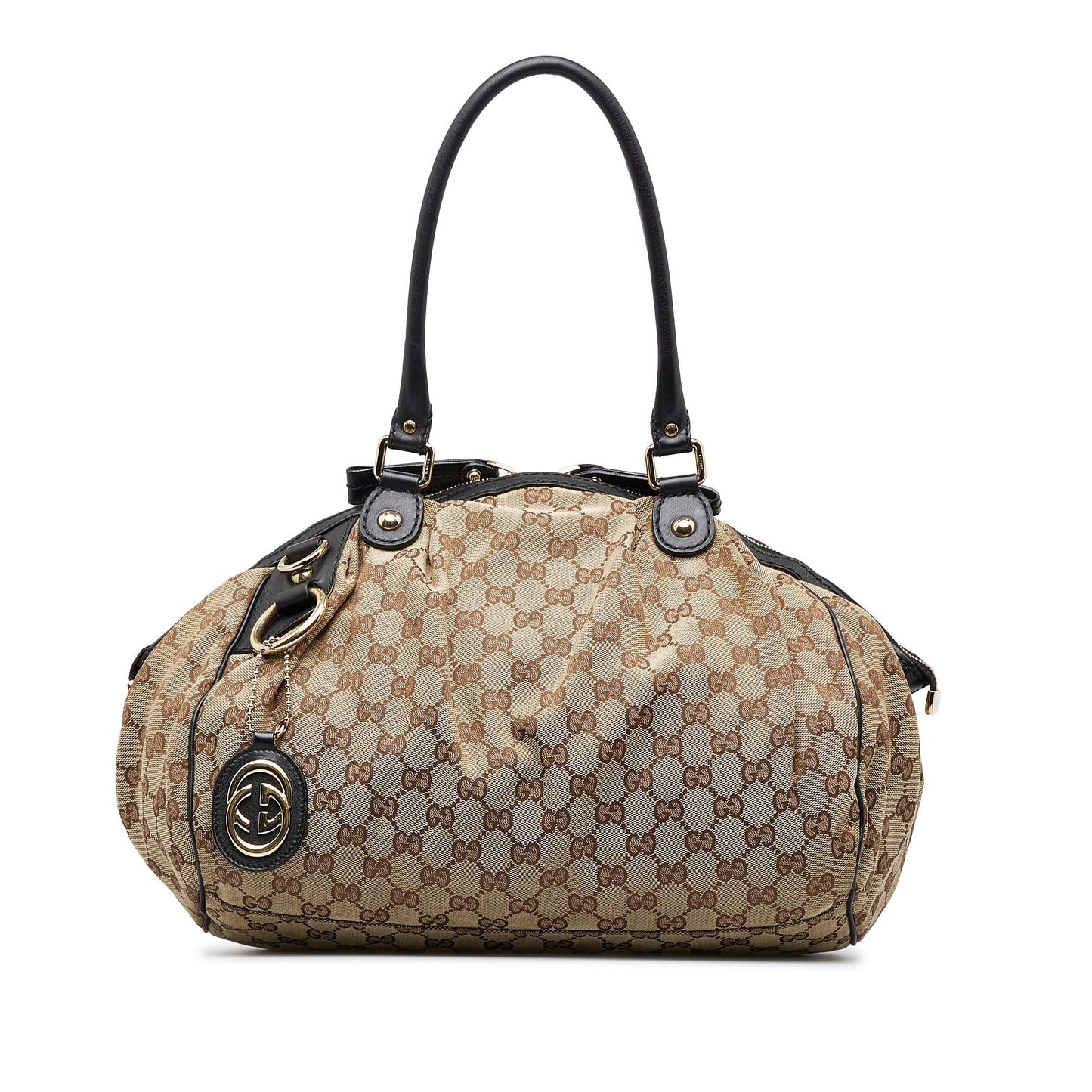 Gucci Monogram Canvas Crossbody