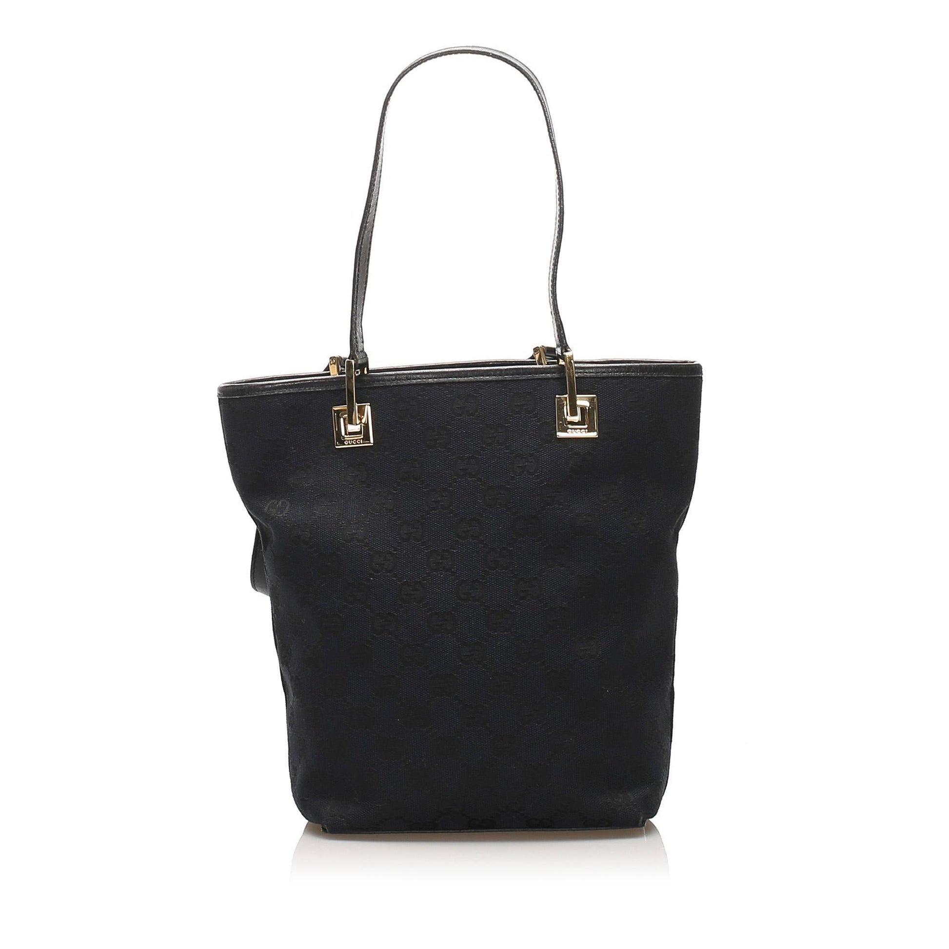 Gucci Canvas Monogram Tote Style 149